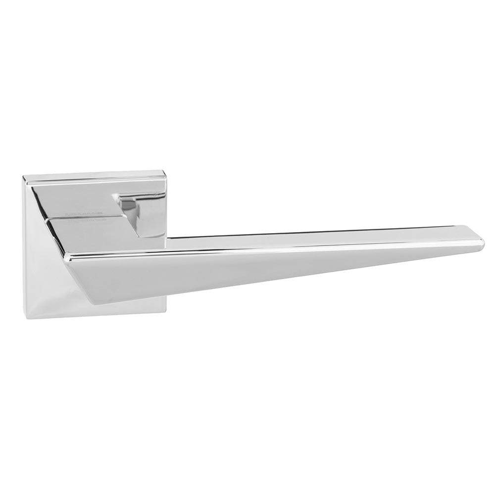 Atlantic Forme Naxos Designer Lever on Minimal Square Rose - Polished Chrome Atlantic UK FMS215PC | Compare The Build