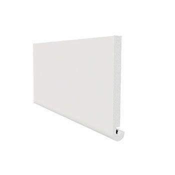 uPVC 175mm Replacement Fascia Board (18mm Bullnose Edge) 5m  - White freefoam FMR175 Price Comparisons | Compare The Build