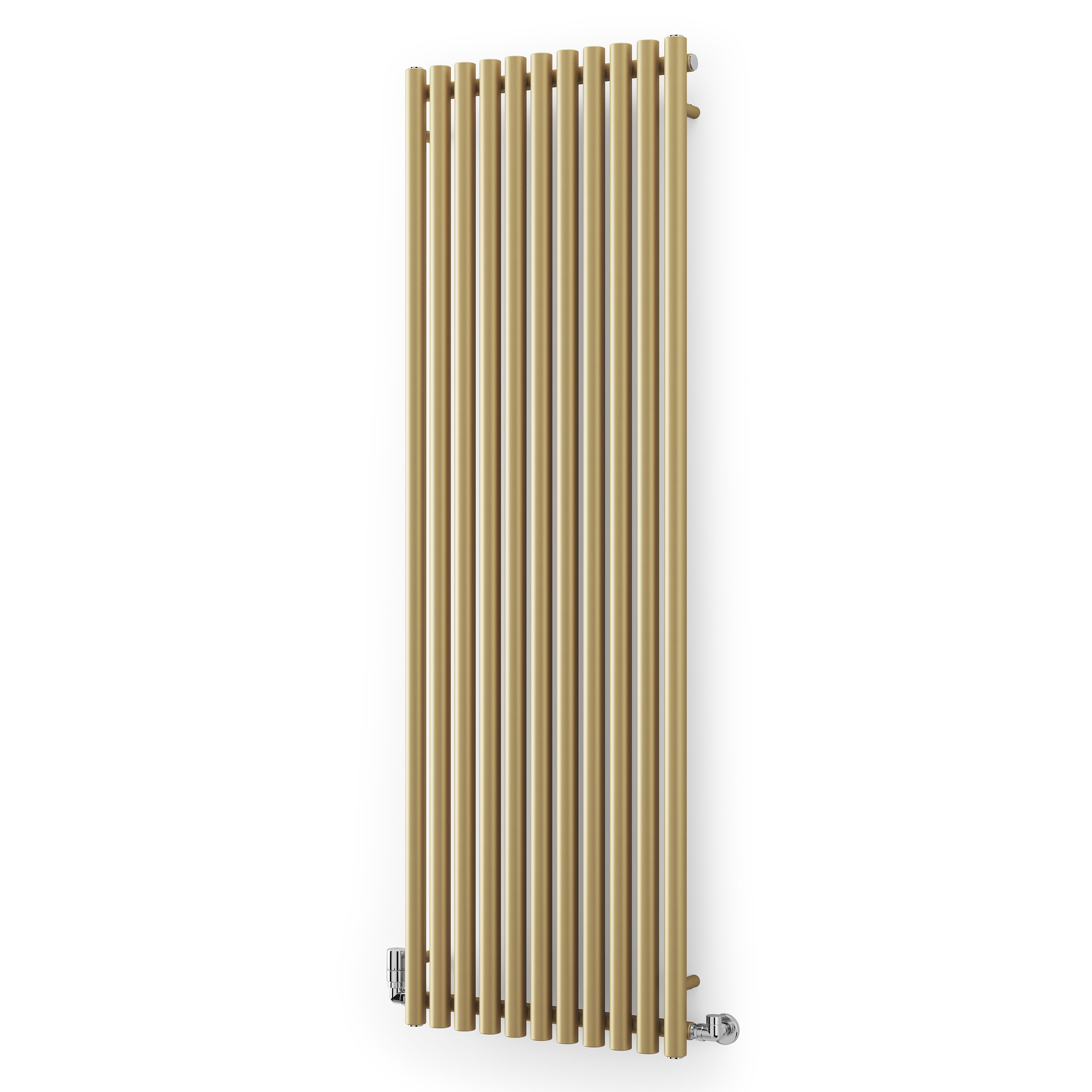 Terma Rolo Room Matt Brass Horizontal Or Vertical Designer Radiator, (W)590mm X (H)1800mm Price Comparisons | Compare The Build