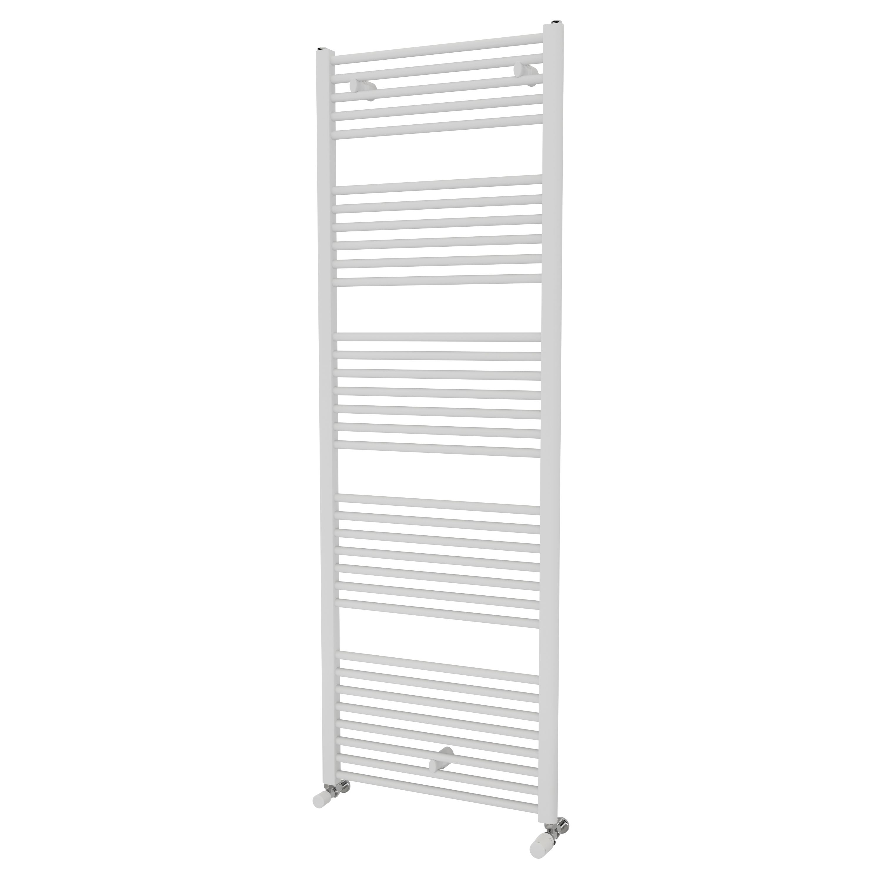 Ximax Joker Satin White Vertical Designer Radiator, (W)600mm X (H)1728mm | Compare The Build