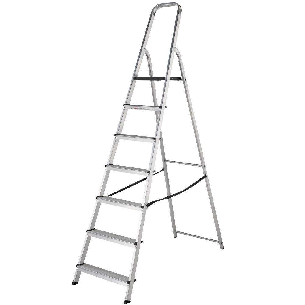 Atlas Light Trade Step Ladder - 7 Tread (EN131) Price Comparisons | Compare The Build