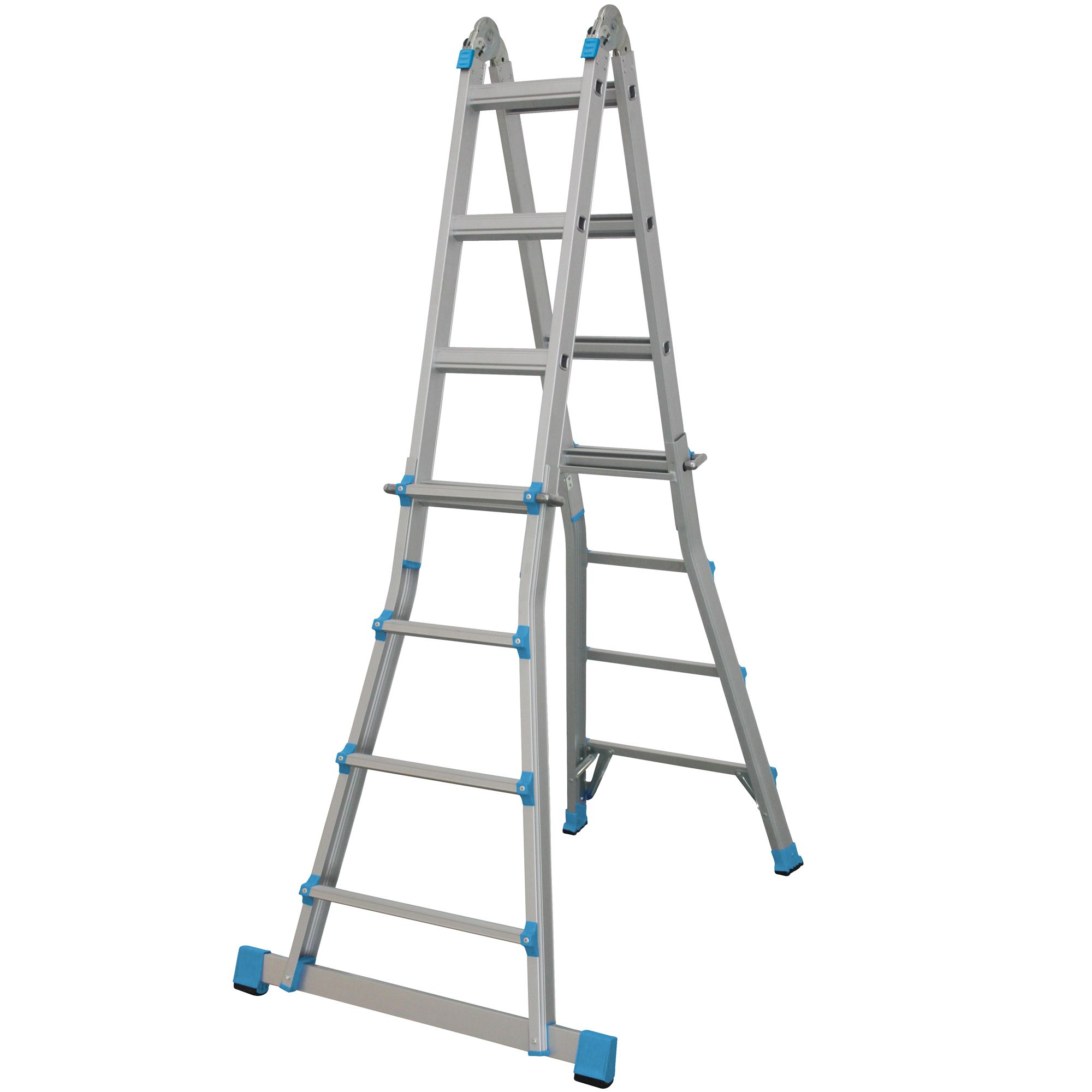 Mac Allister 3-Way 16 Tread Folding Combination Ladder Price Comparisons | Compare The Build