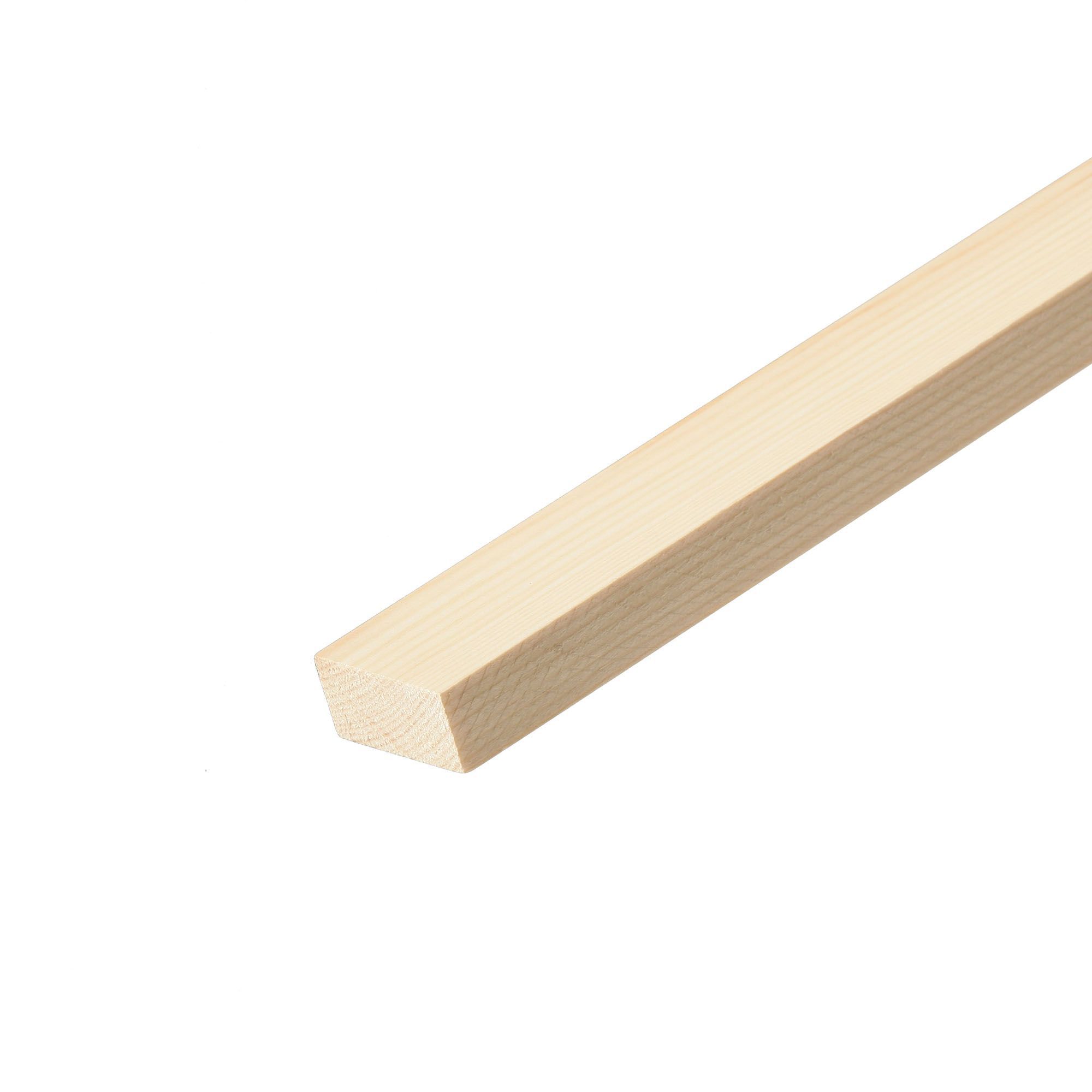 Cheshire Mouldings Smooth Square edge Pine Stripwood (L)0.9m (W)36mm (T)21mm Price Comparisons | Compare The Build