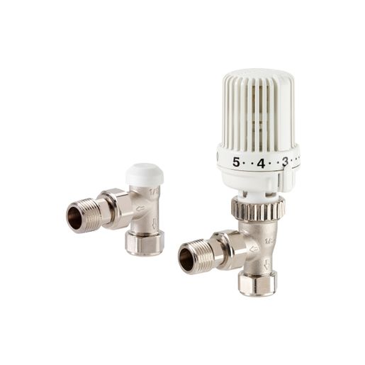 Honeywell Home Valencia Thermostatic Radiator Valve and Lockshield VTL15-15A Price Comparisons | Compare The Build