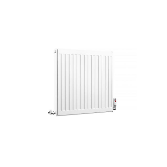 Kartell K-Rad Compact Horizontal Radiator, White, 600mm x 600mm - Double Panel, Single Convector Price Comparisons | Compare The Build