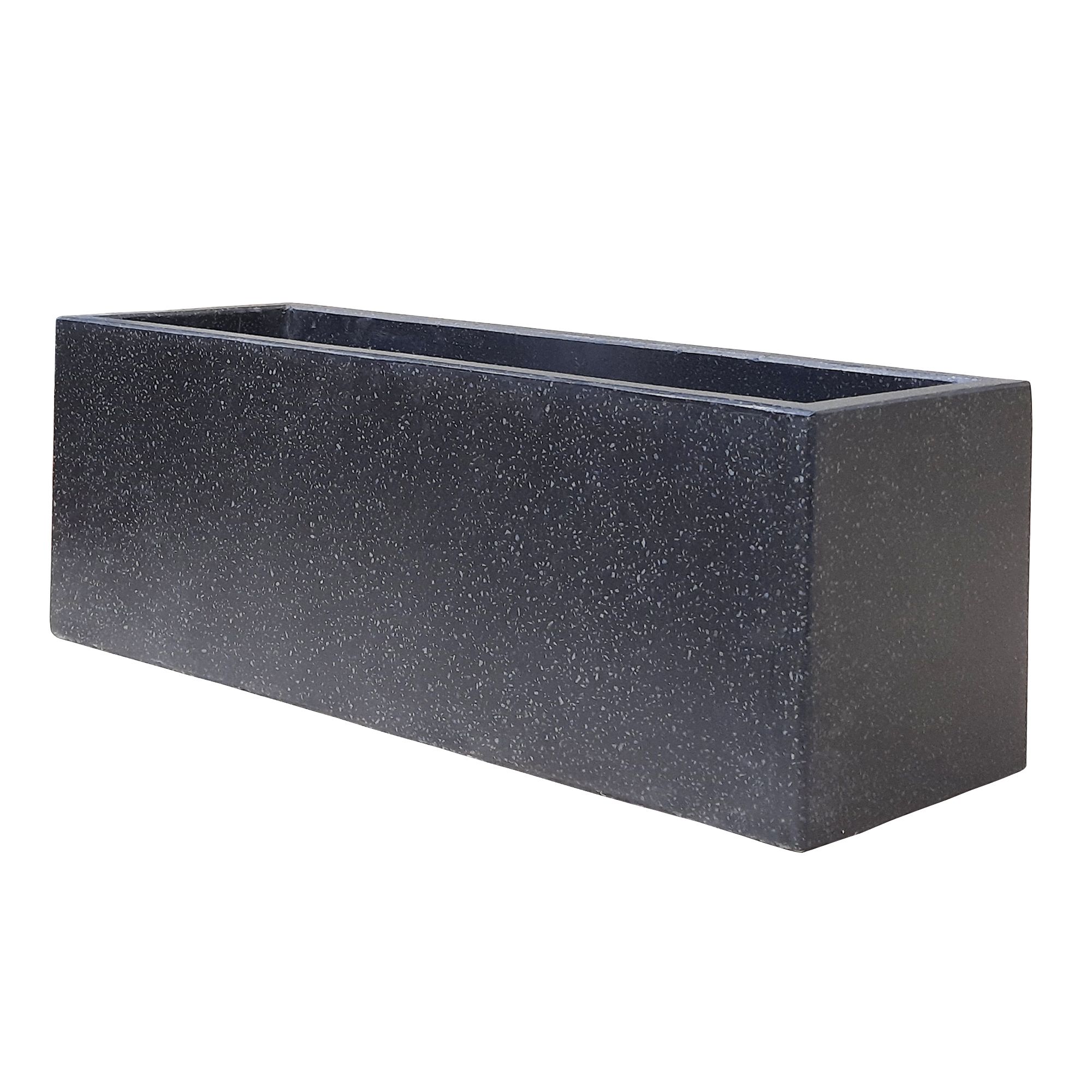 Verve Nore Dark Grey Rectangular Trough 60Cm Price Comparisons | Compare The Build