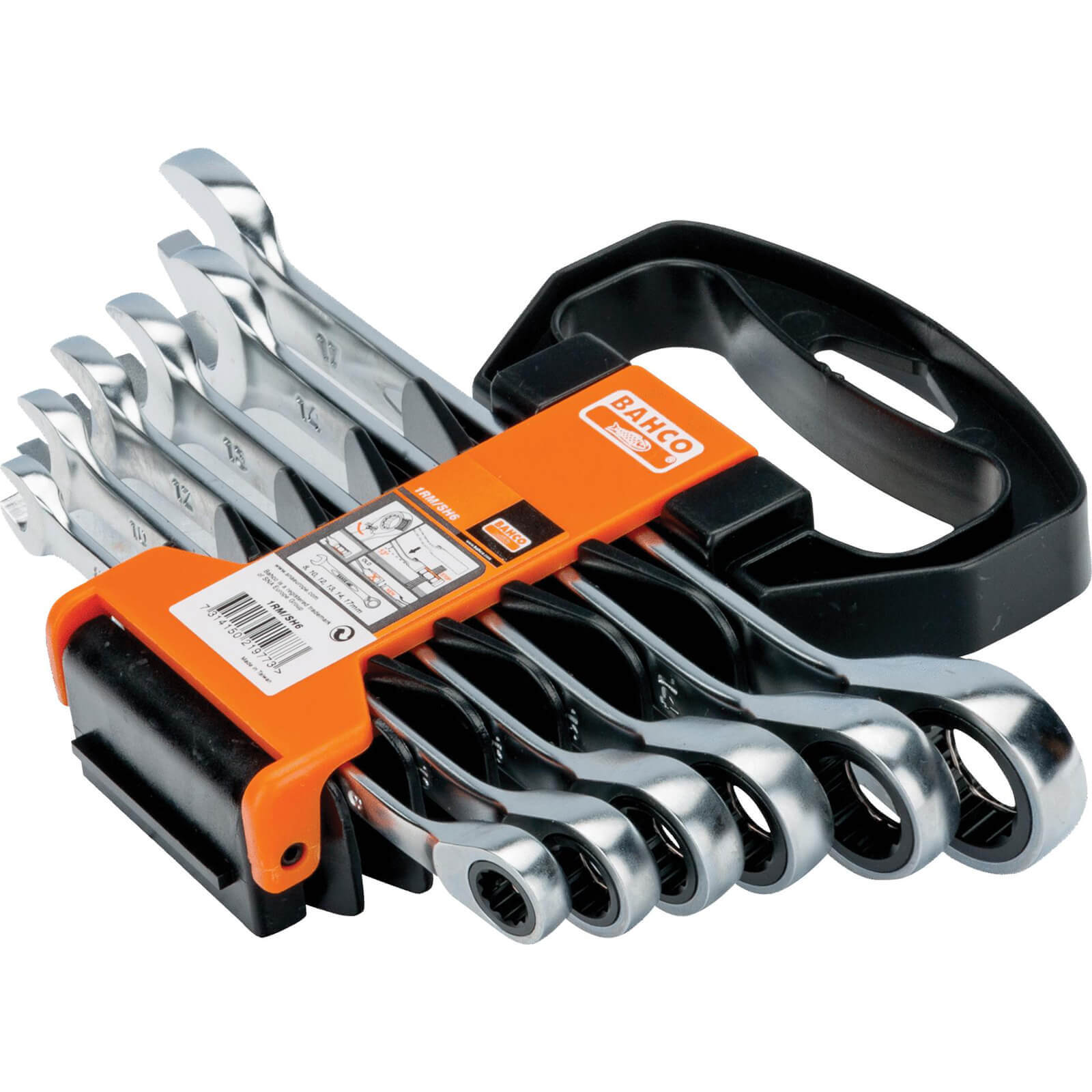 Bahco 6 Piece Ratchet Combination Spanner Set Price Comparisons | Compare The Build