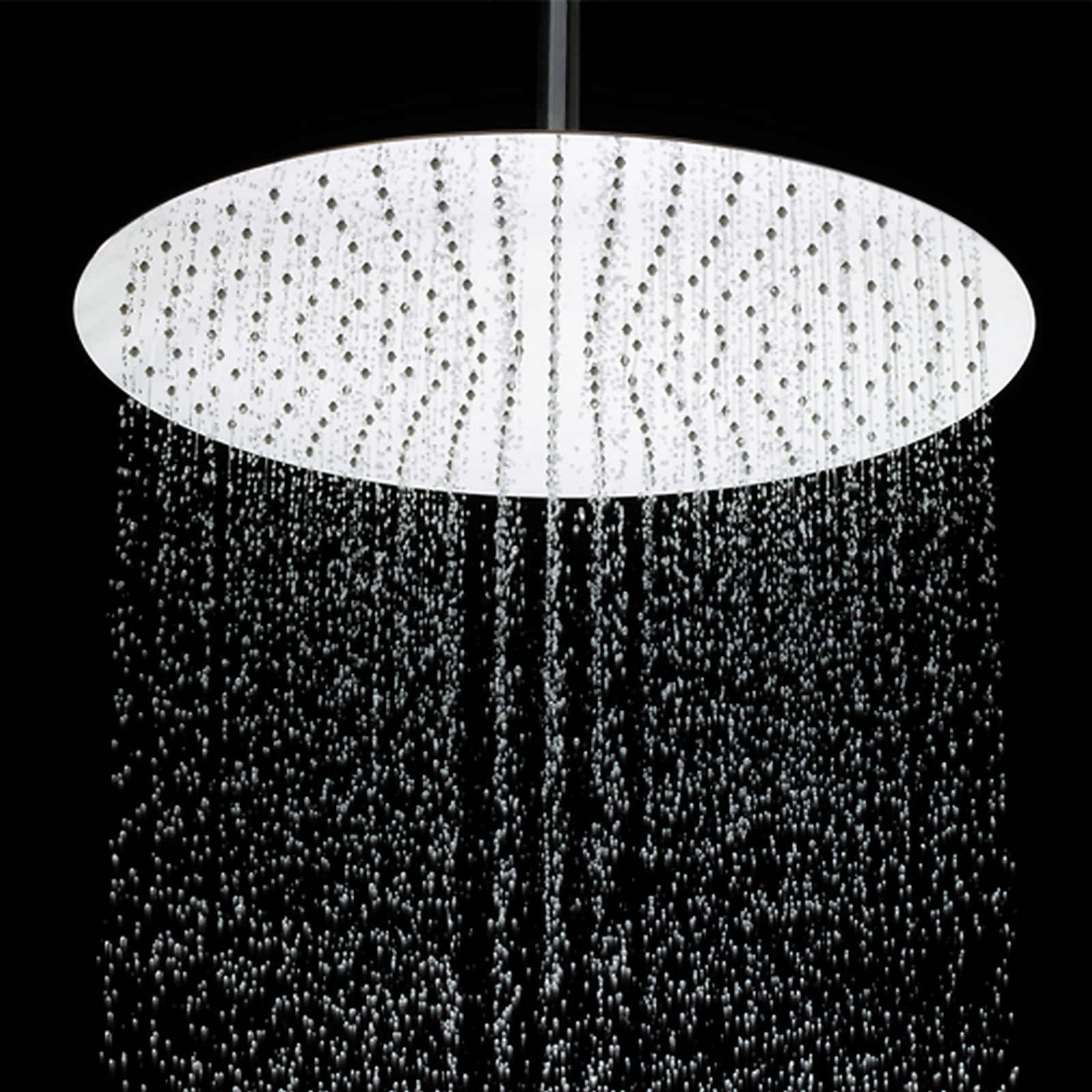 Bathstore Piano 300mm Round Shower Head (with angled wall arm) | Compare The Build