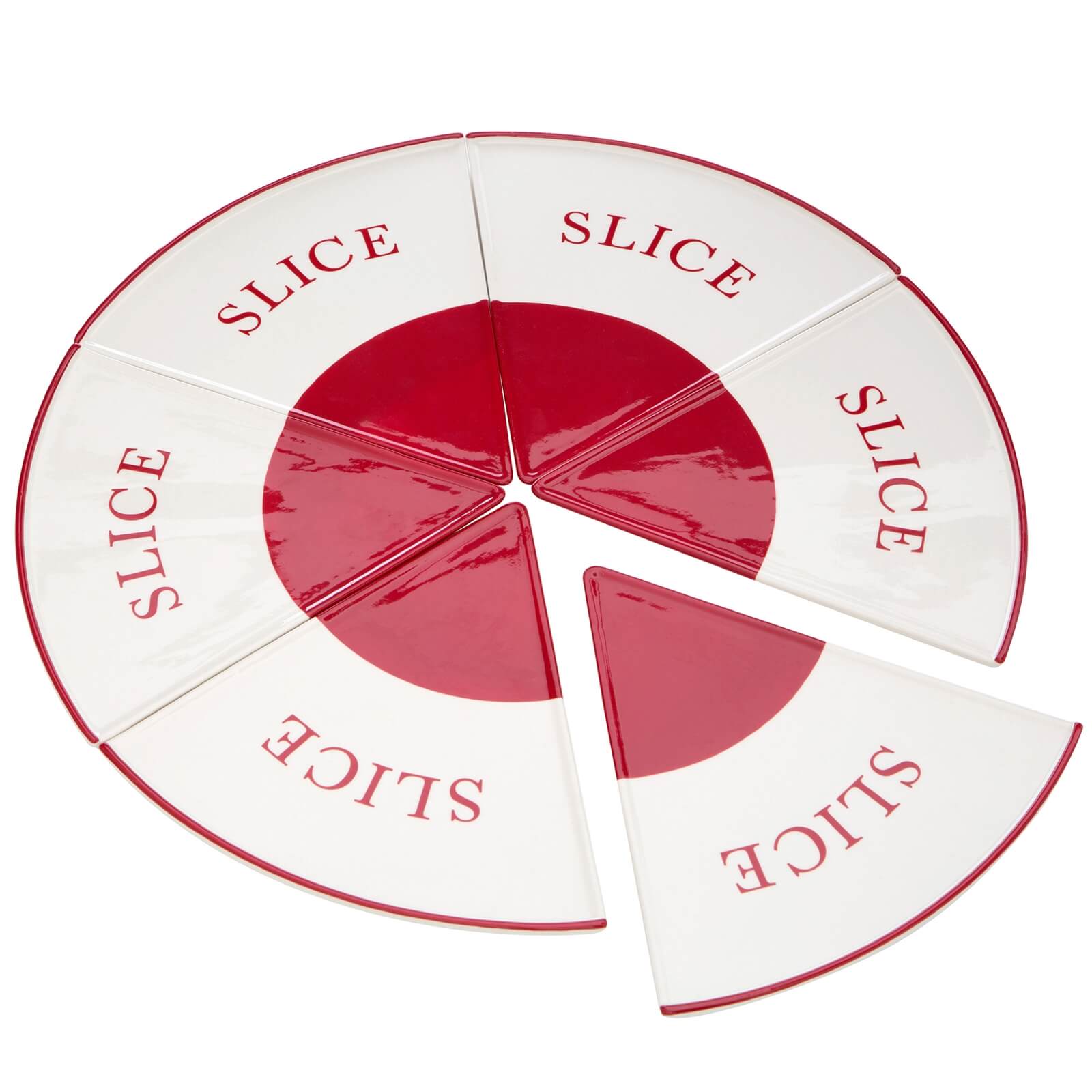 Hollywood Pizza 6 Slice Plates Price Comparisons | Compare The Build