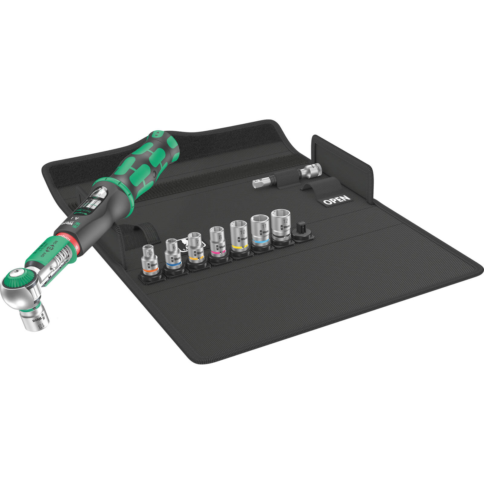 Wera Safe Torque A1 1/4" Torque Wrench and Socket Set 1/4" 2Nm - 12Nm Price Comparisons | Compare The Build