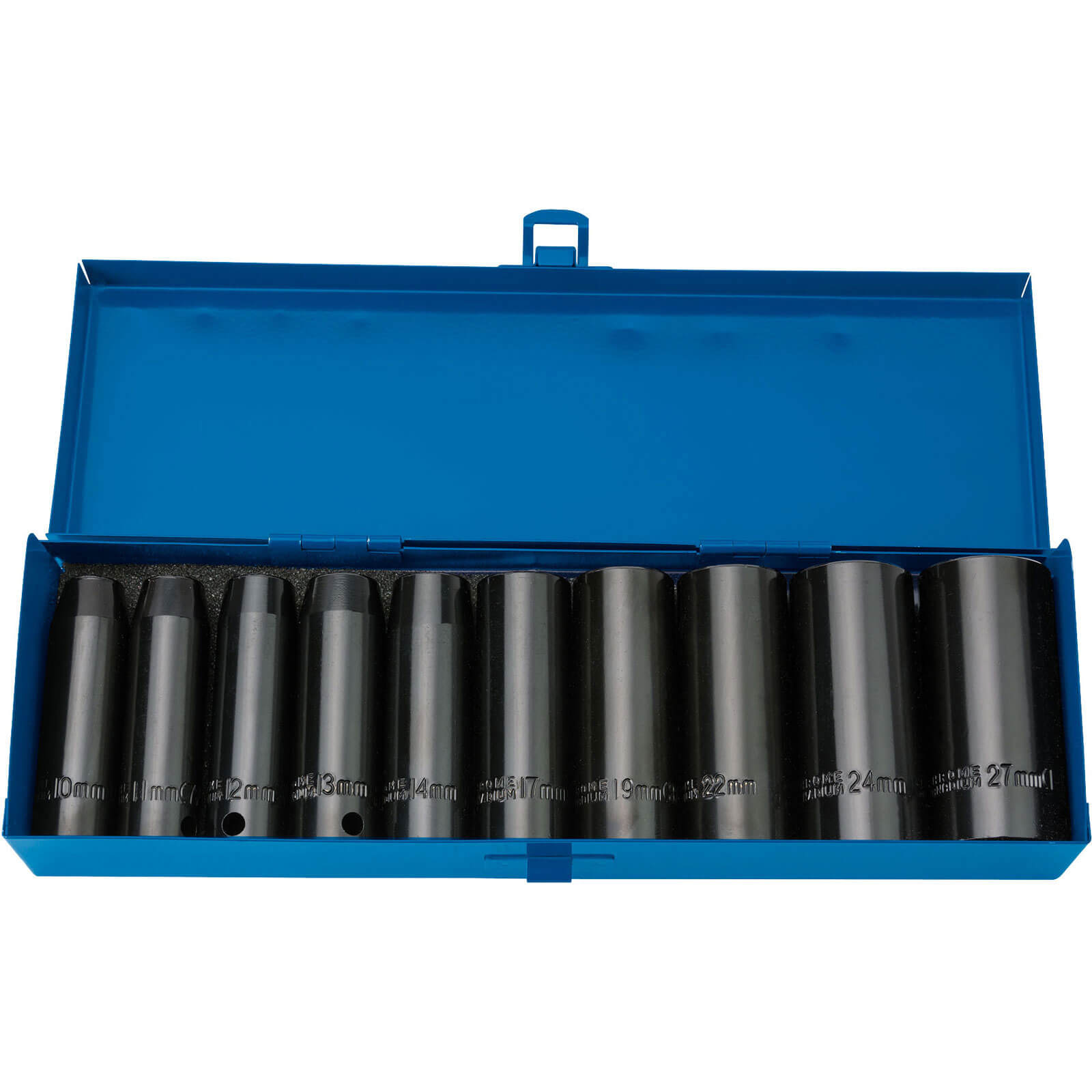 Draper Expert 10 Piece 1/2" Drive Deep Hex Impact Socket Set Metric 1/2" Price Comparisons | Compare The Build