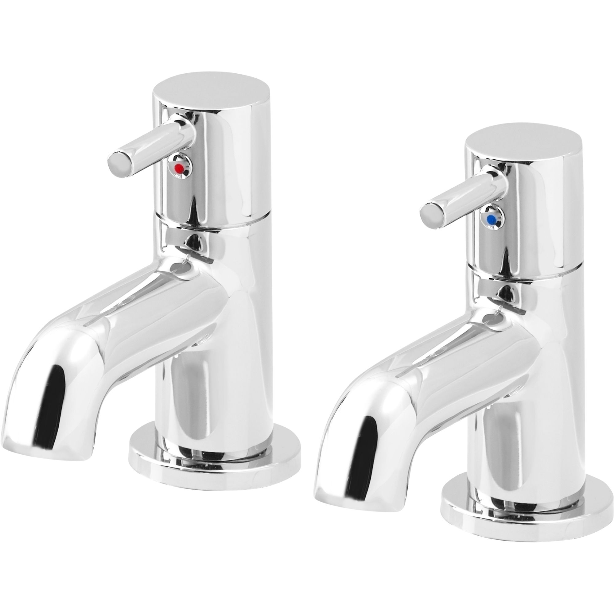 GoodHome Hoffell Bath Pillar Tap, Pack Of 2 Price Comparisons | Compare The Build