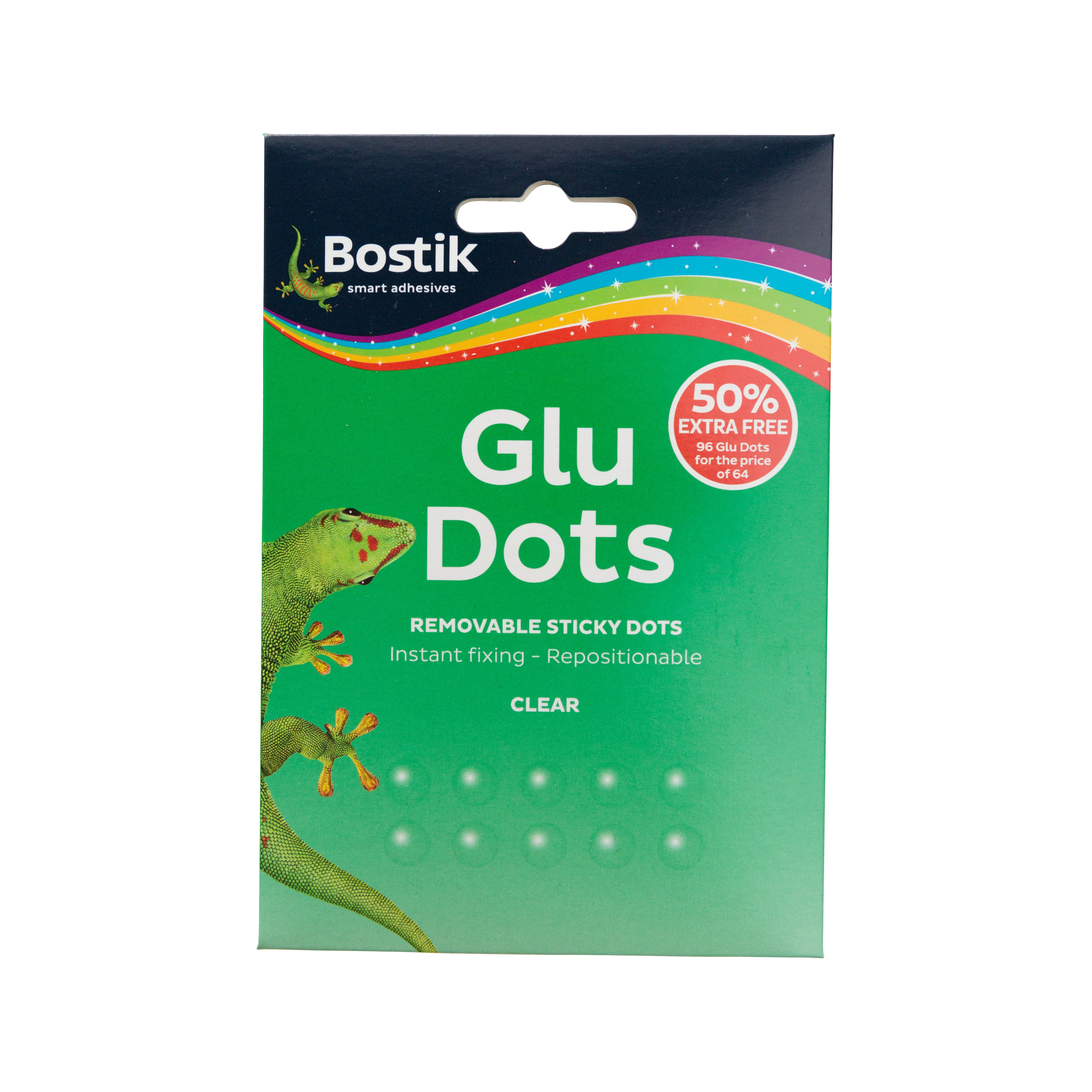 Bostik Transparent Glu Dots, Pack Of 12 Price Comparisons | Compare The Build