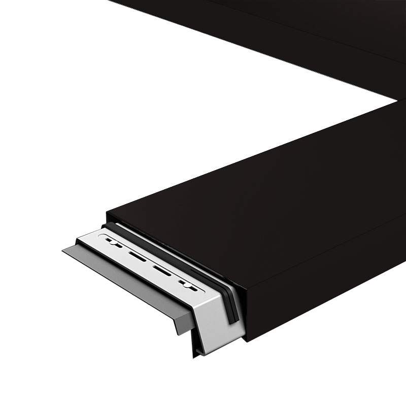 Alumasc Skyline Aluminium Coping in Chocolate Brown - 182mm x 3000mm SL12/3MPPC/8017 Price Comparisons | Compare The Build