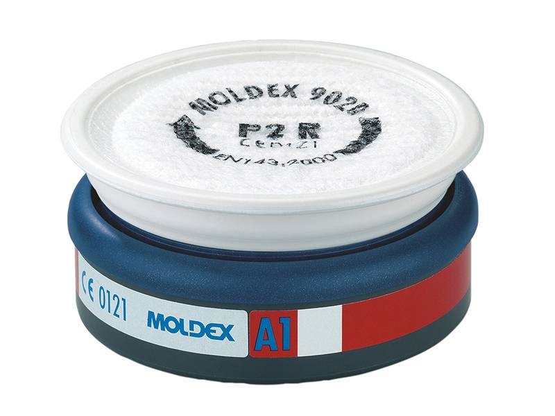 Moldex MOL9120122 EasyLock® A1P2 R Pre-assembled Filter (Wrap of 2) | Compare The Build