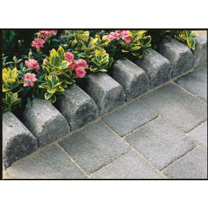 Marshalls Drivesett 4 in 1 Textured Kerb Stone - Pennant Grey 100 x 100 x 200mm Pack of 240 | Compare The Build