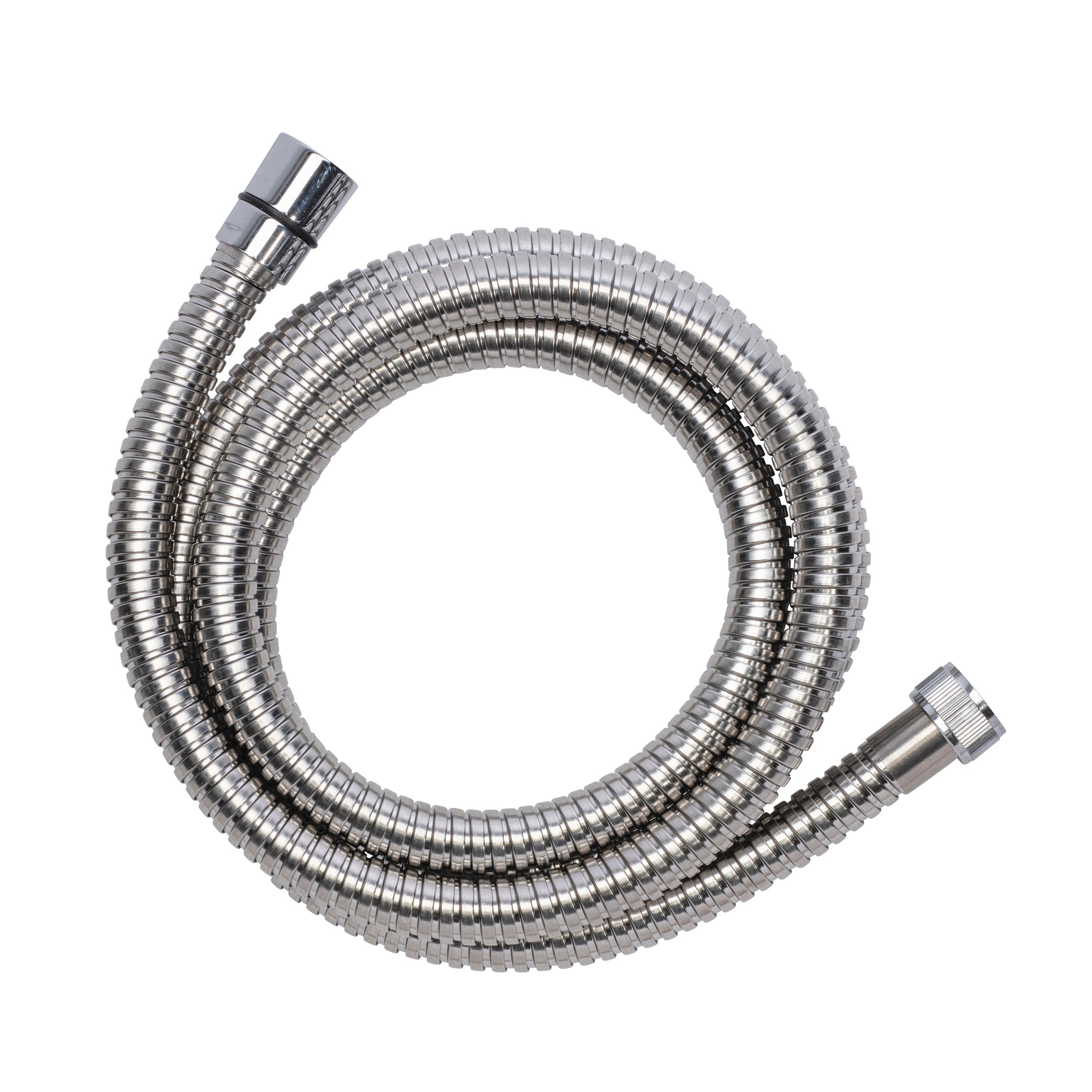 1.75m Reinforced Stainless Steel Shower Hose, 11mm Bore Silver Price Comparisons | Compare The Build