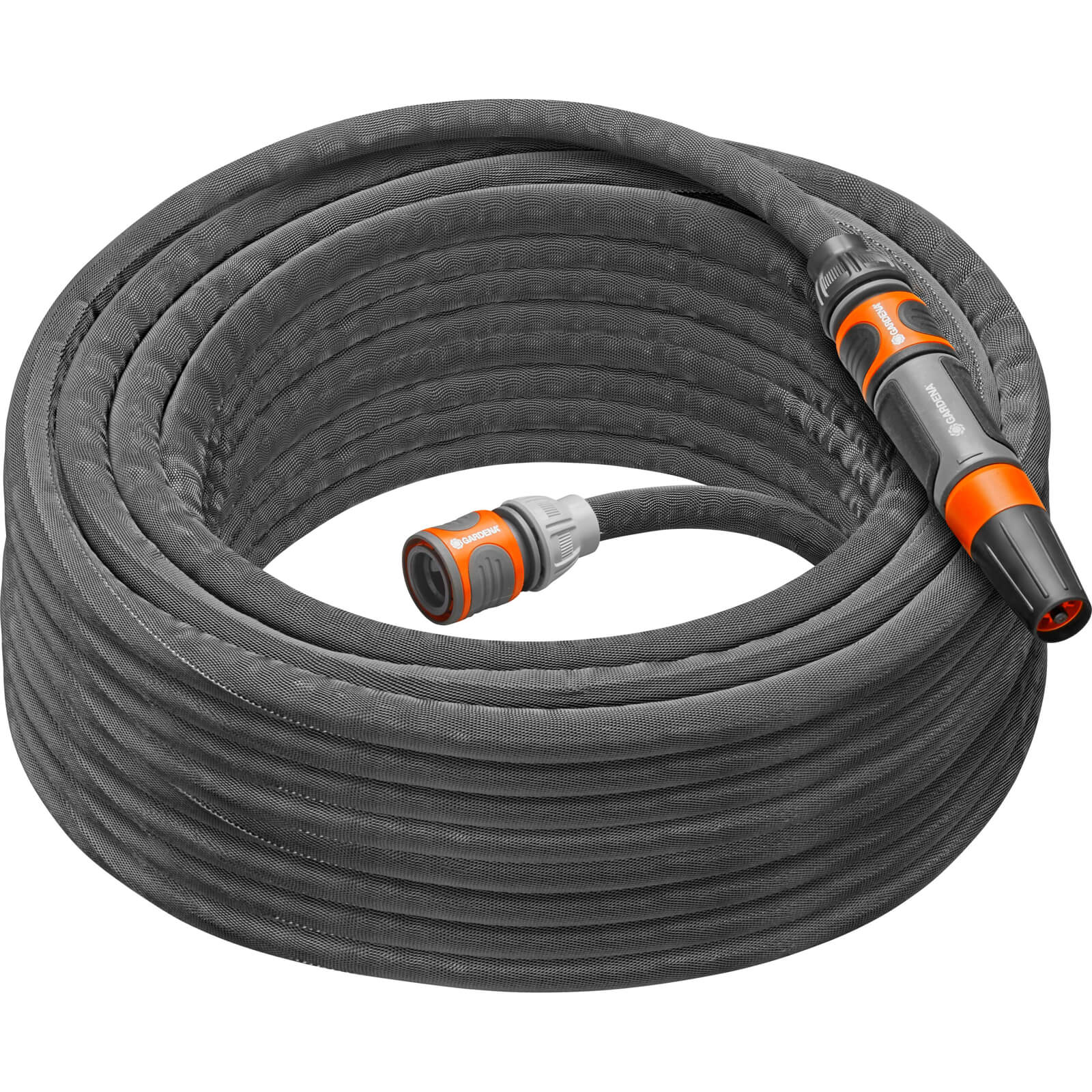 Gardena Liano LIFE Textile Hose Pipe Set 1/2" / 12.5mm 20m Grey Price Comparisons | Compare The Build