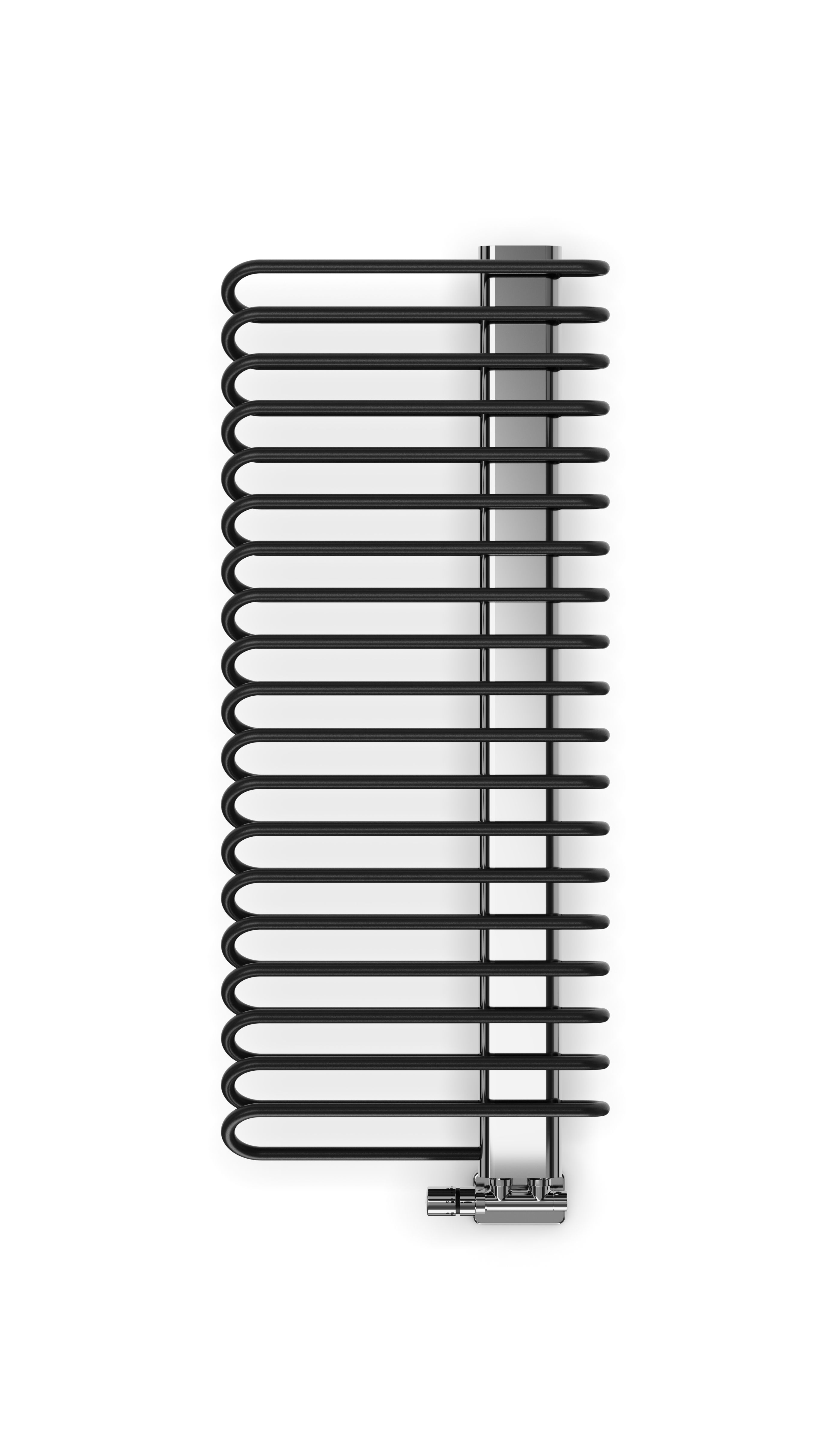 Terma Michelle Black Towel Warmer (W)500mm X (H)1200mm Price Comparisons | Compare The Build