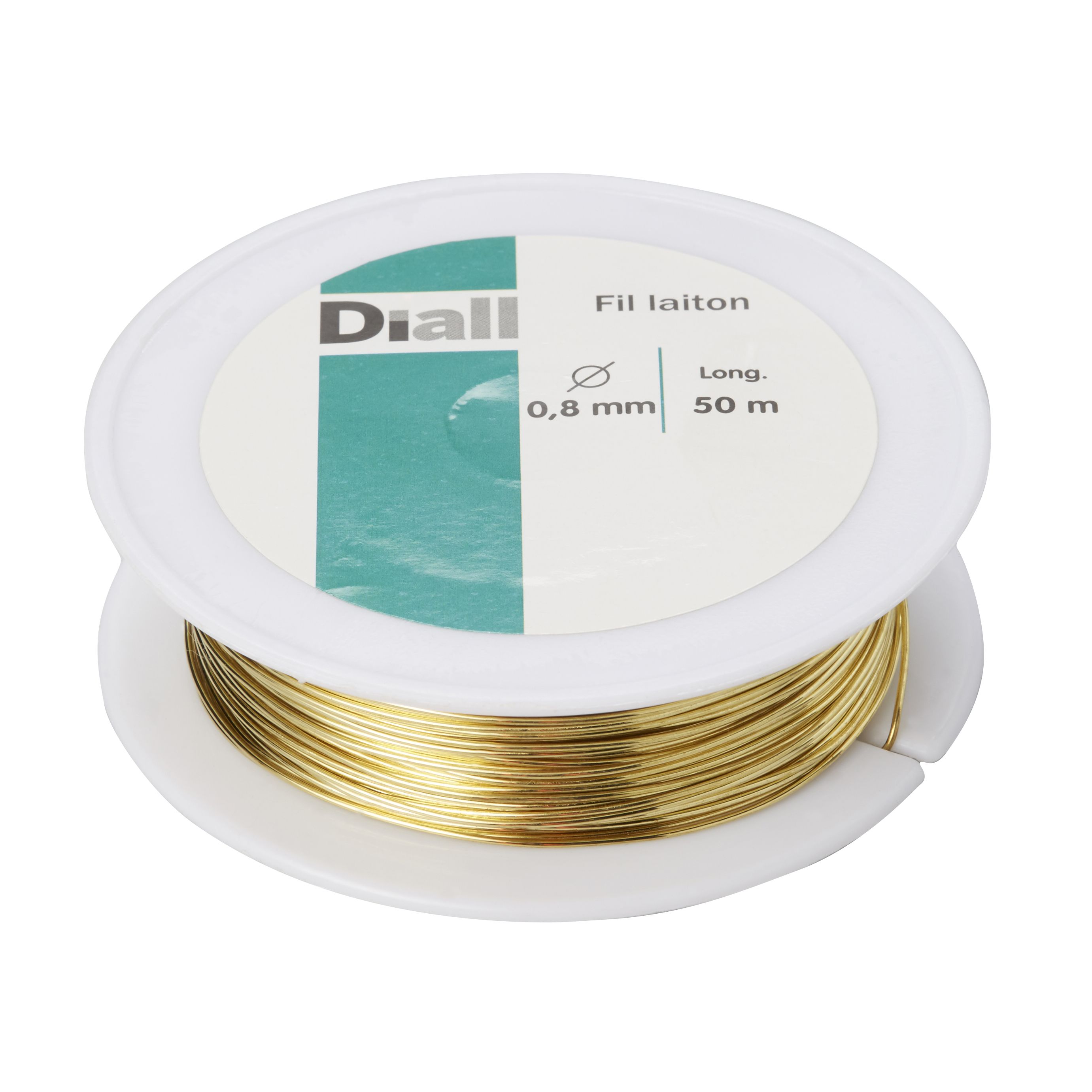 Diall Brass Wire, (L)50M (Dia)0.8mm Price Comparisons | Compare The Build