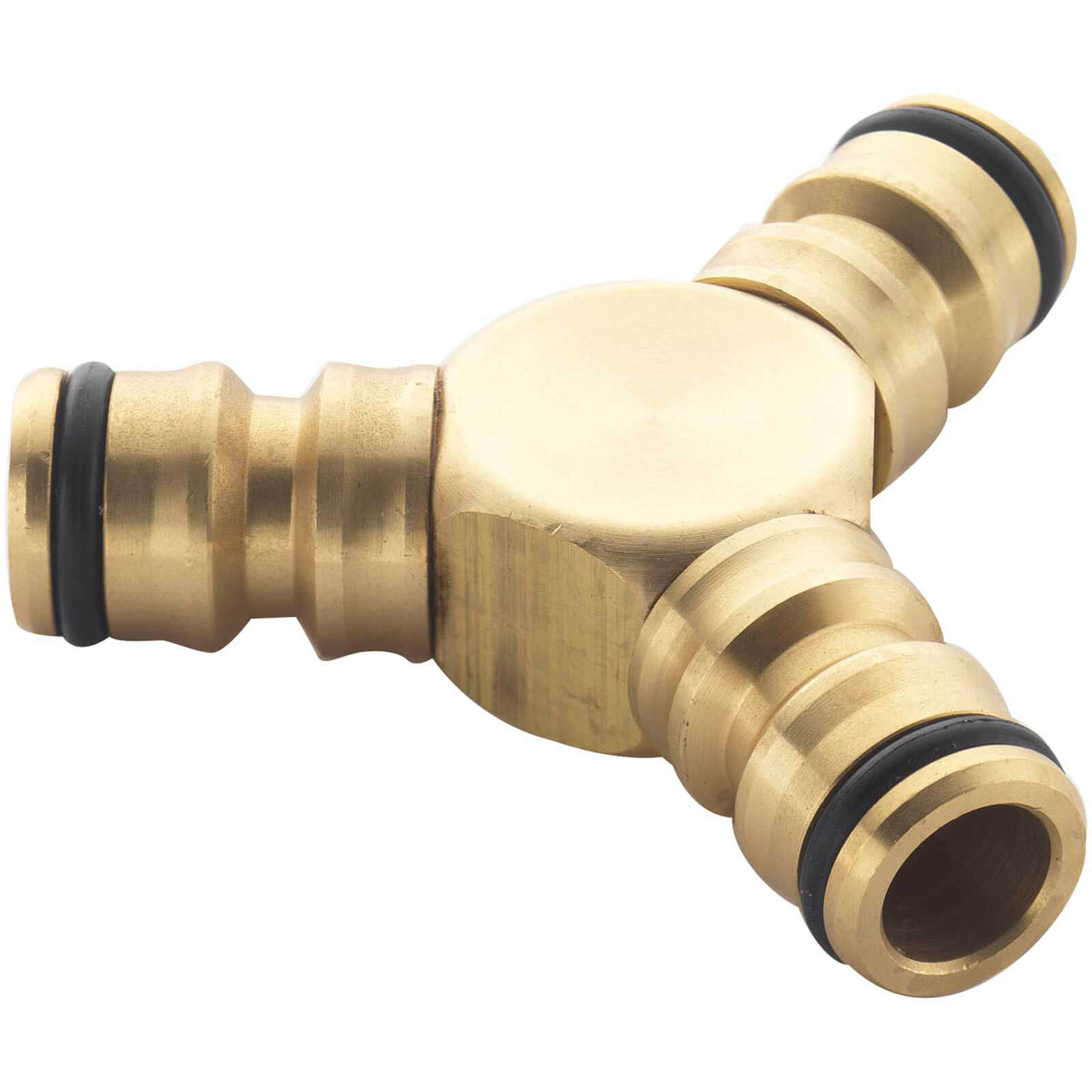 Spear and Jackson Three Way Brass Male Hose Connector 3/4" / 19mm Pack of 1 Price Comparisons | Compare The Build