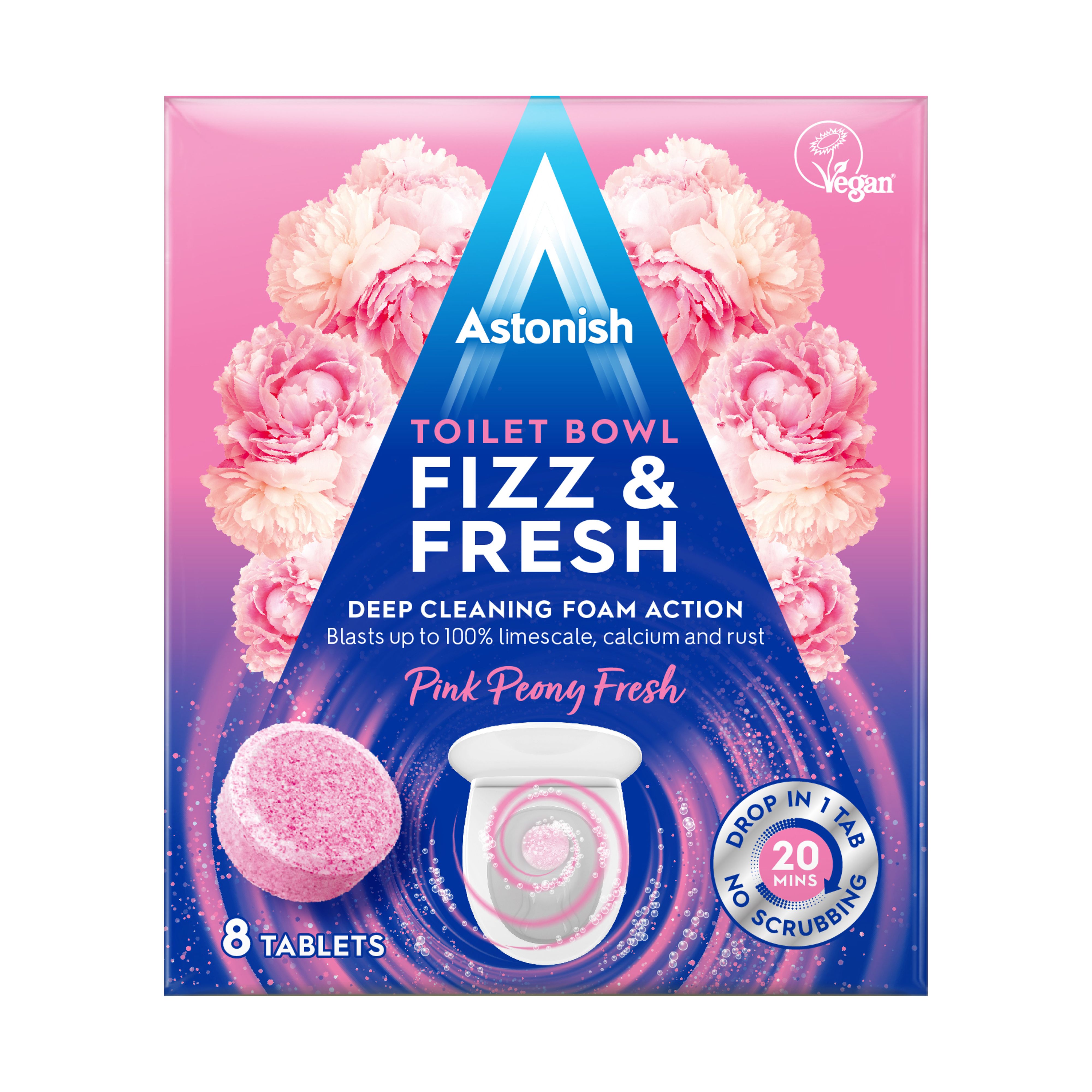 Astonish Fizz & Fresh Concentrated Floral Toilet Bathroom Cleaner, 144G | Compare The Build