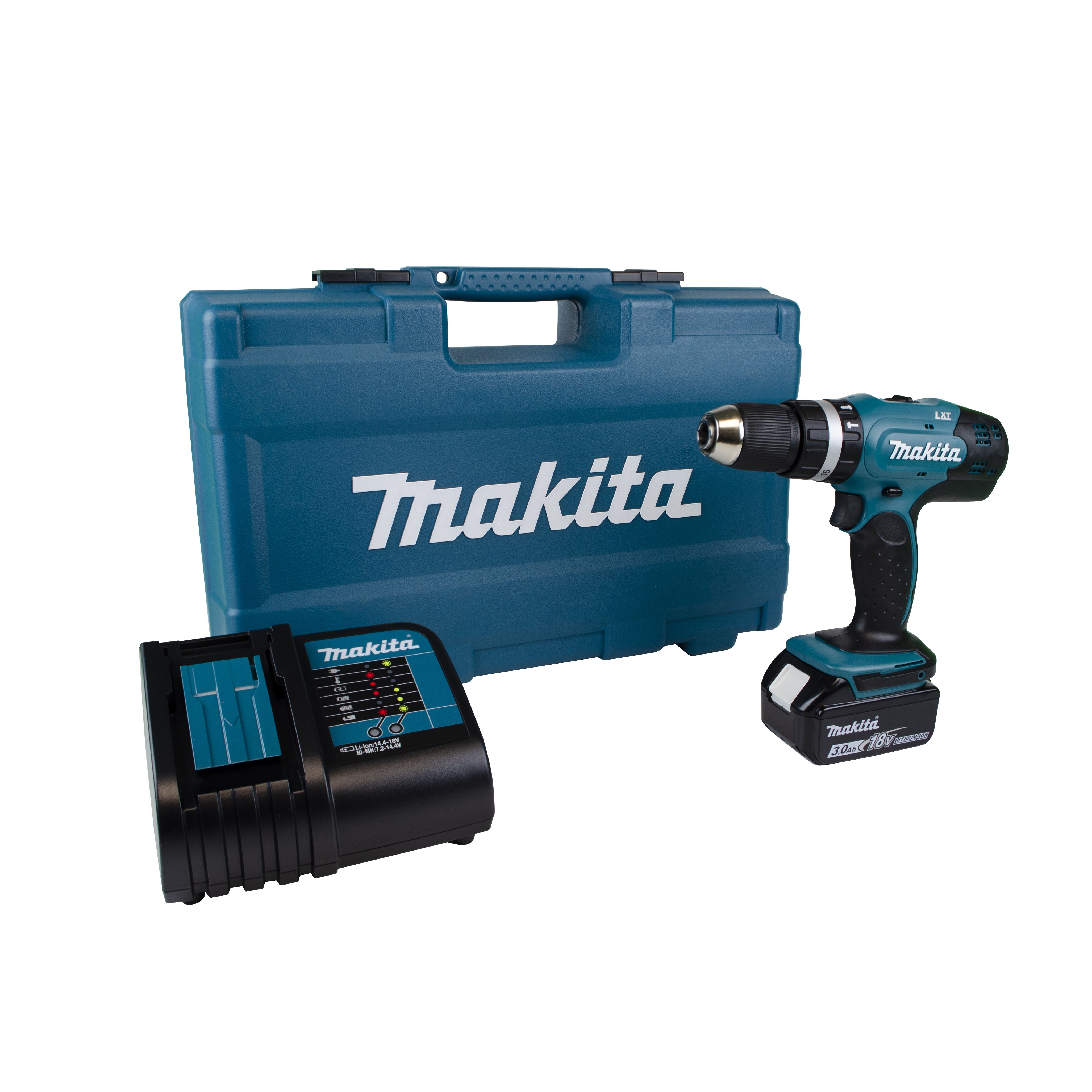 Makita Lxt Lithium Range 18V 1 X 3.0Ah Li-Ion Brushed Cordless Combi Drill Dhp453F002 Price Comparisons | Compare The Build