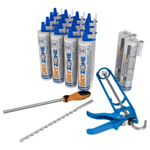 Dryzone 310ml DPC Kit Large Room - 24 Linear Metres Price Comparisons | Compare The Build