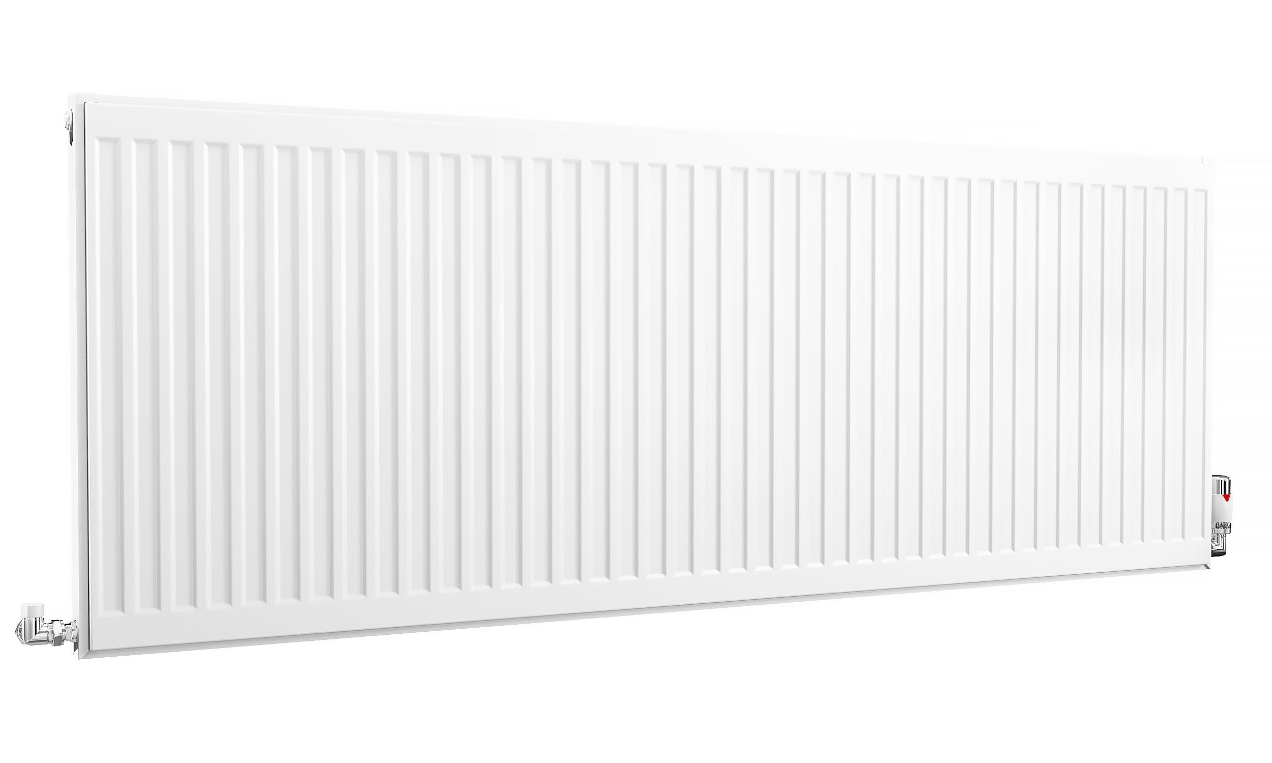 Kartell K-Rad Compact Horizontal Radiator, White, 600mm x 1600mm - Single Panel, Single Convector Price Comparisons | Compare The Build