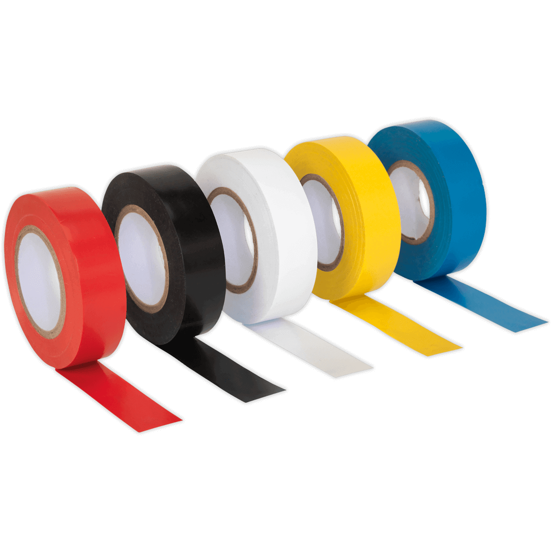 Sealey PVC Insulating Tape Pack Of 10 Assorted 19mm 20m | Compare The Build