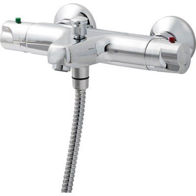 GoodHome Torba Chrome Effect Chrome Thermostatic Bath Shower Mixer Tap | Compare The Build