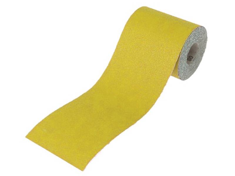 Faithfull FAIAR1060Y Aluminium Oxide Sanding Paper Roll Yellow 115mm x 10m 60G | Compare The Build