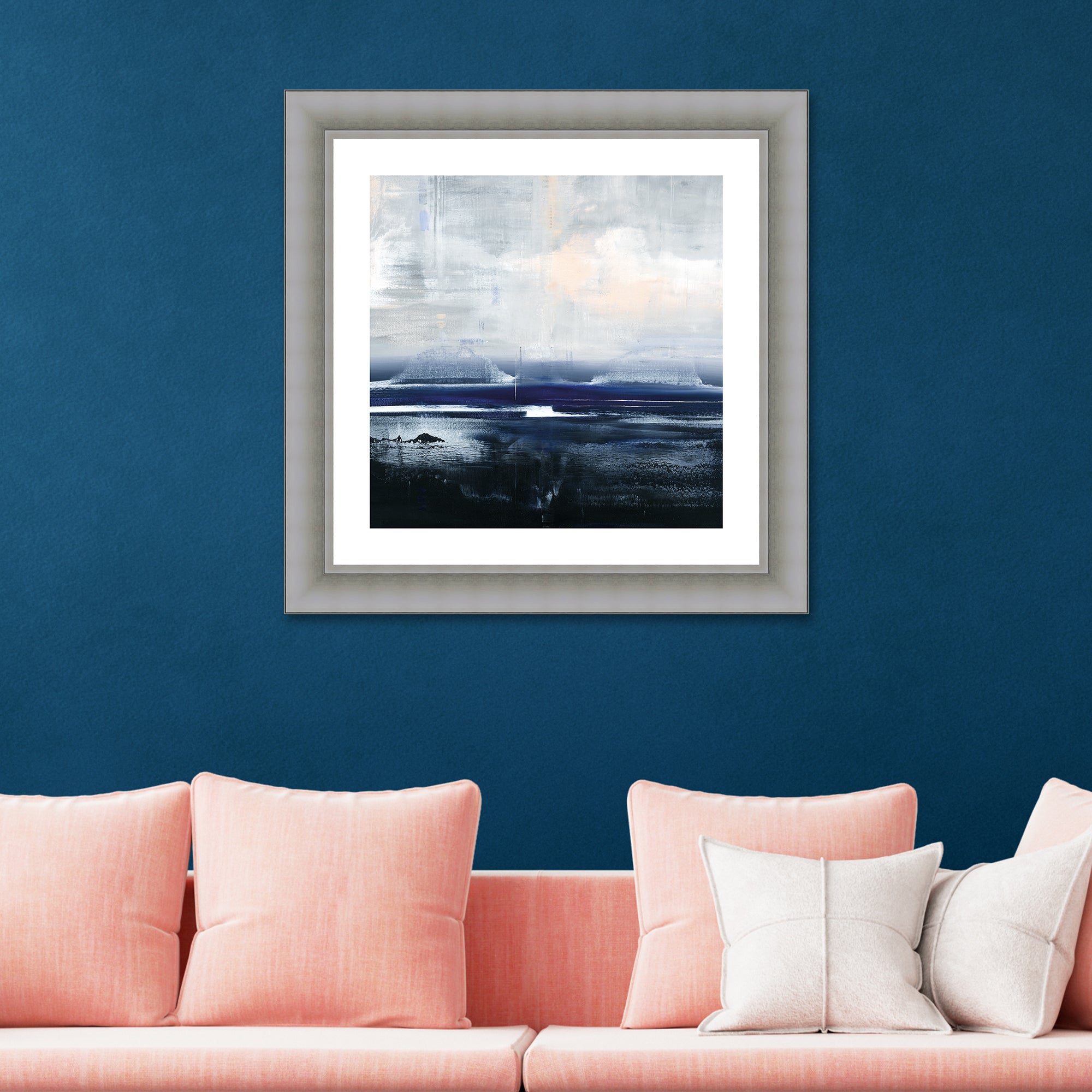 The Art Group Volcanic Coast Framed Print MultiColoured Price Comparisons | Compare The Build