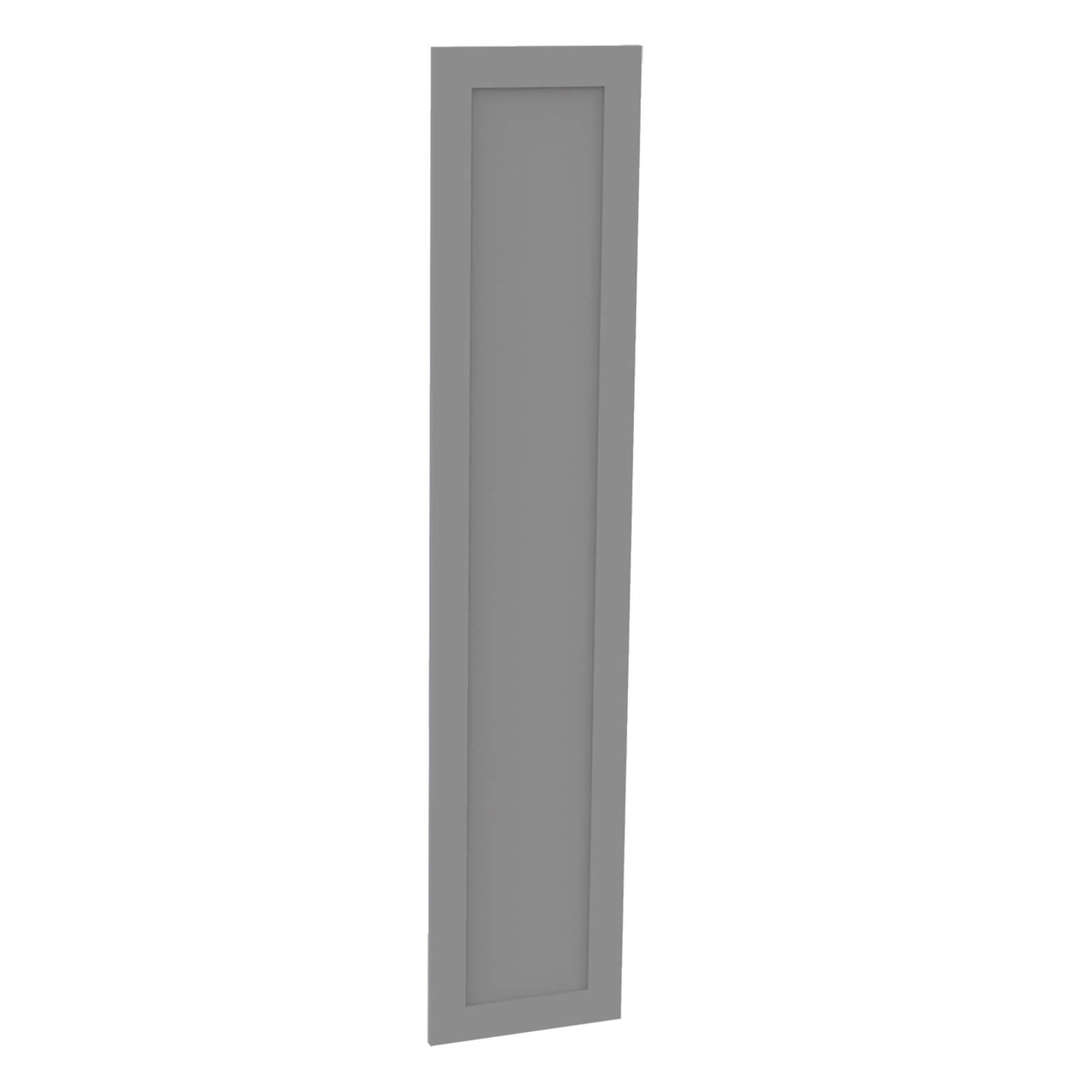 Fitted Bedroom Shaker Wardrobe Door - Grey Price Comparisons | Compare The Build