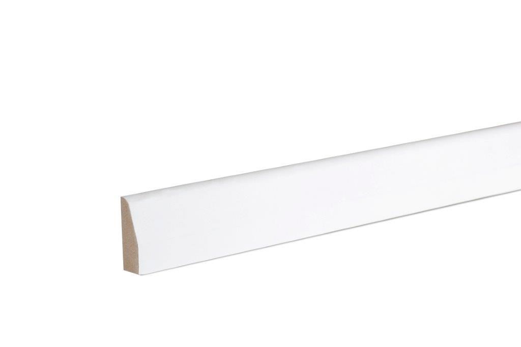 GoodHome Primed White MDF Chamfered Architrave (L)2.1m (W)44mm (T)14.5mm Price Comparisons | Compare The Build