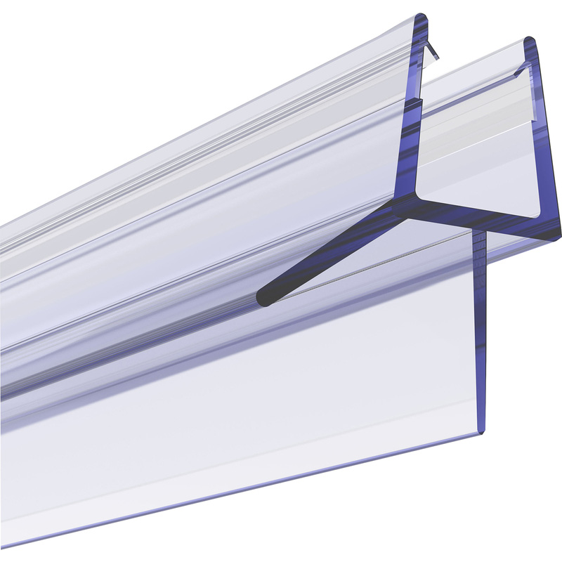 Aqualux Bath Screen Seal 8mm in Clear Plastic Price Comparisons | Compare The Build