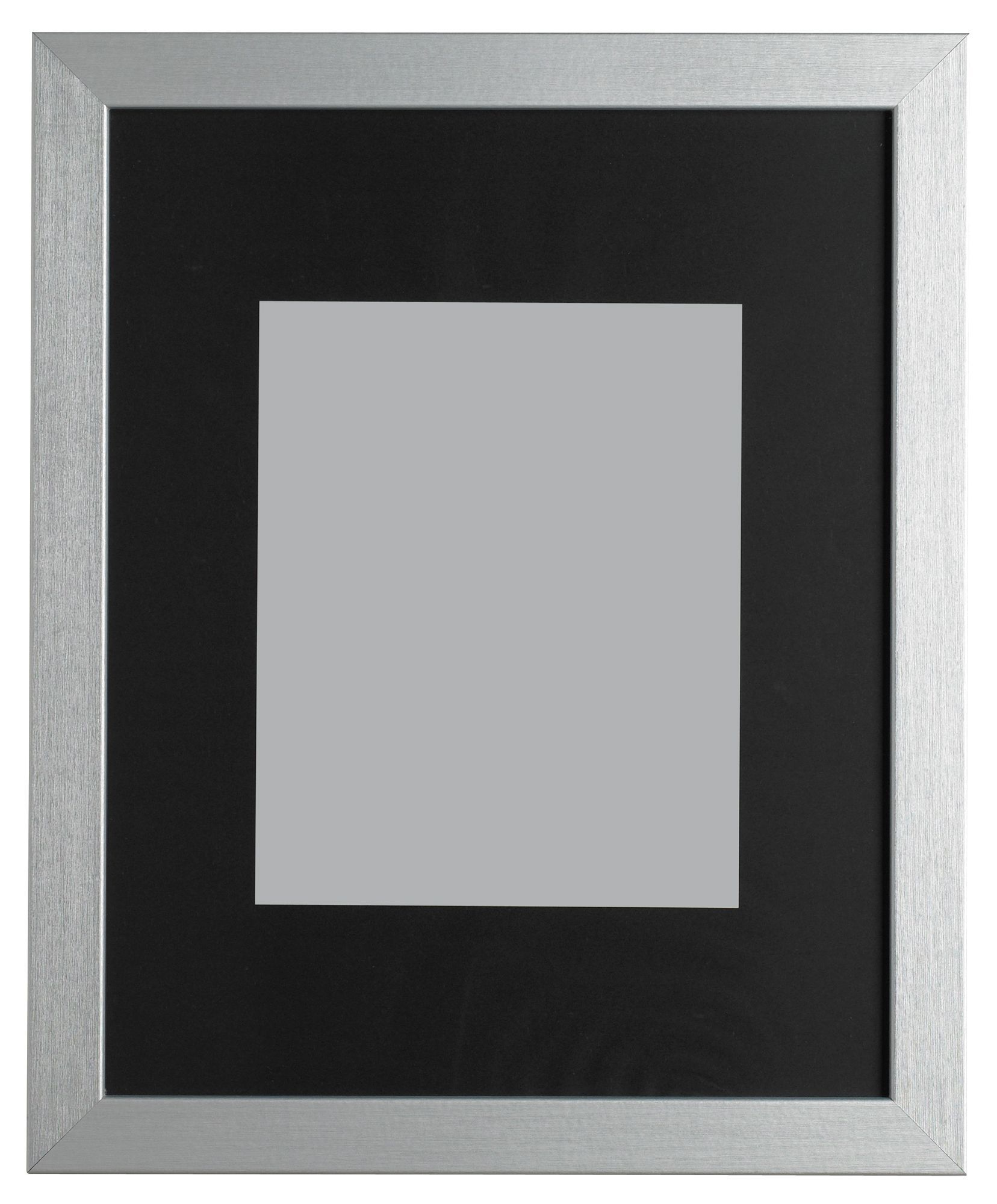 Colours Stainless Steel Effect Single Frame Wood Picture Frame (H)527mm X (W)427mm Price Comparisons | Compare The Build