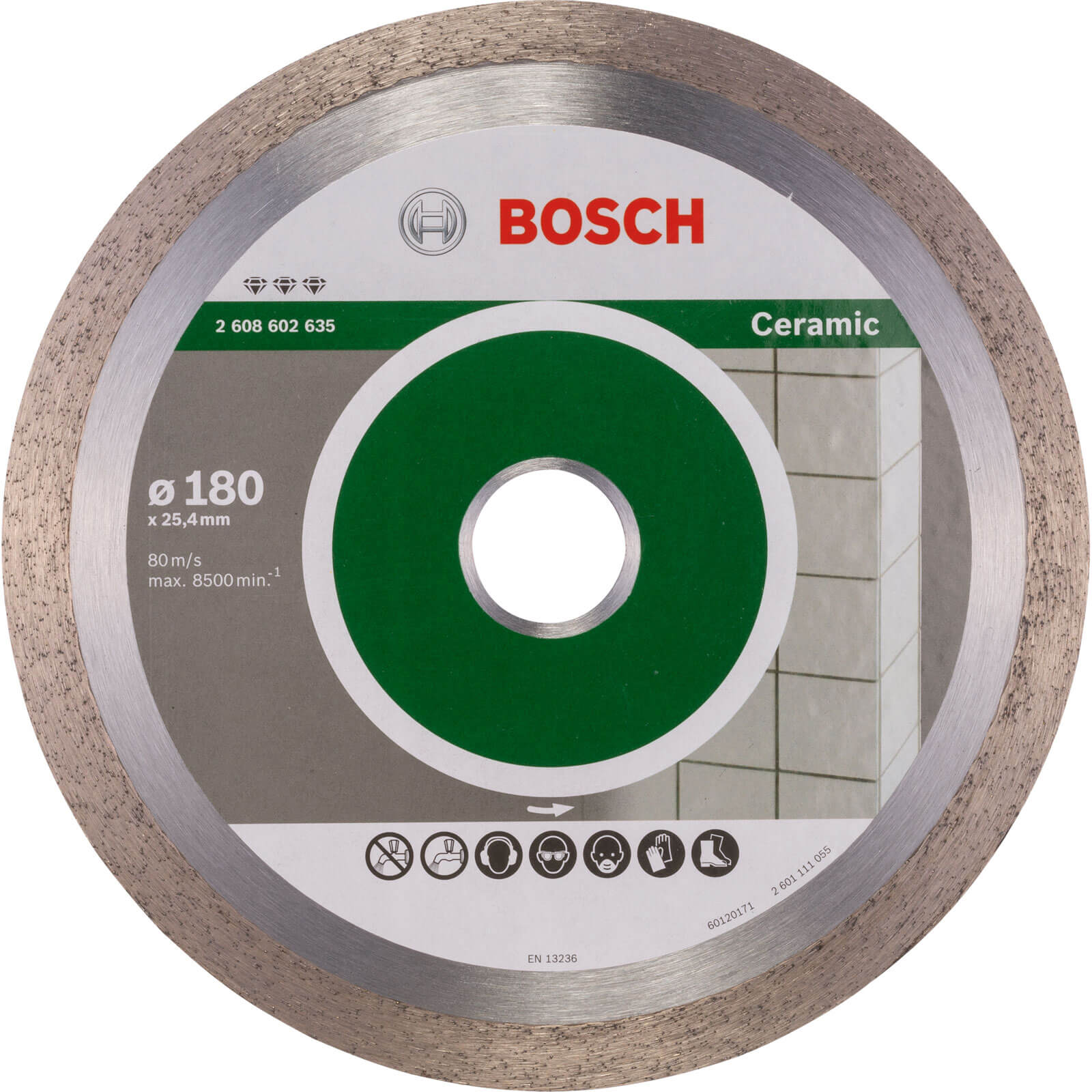 Bosch Ceramic Diamond Cutting Disc 180mm | Compare The Build