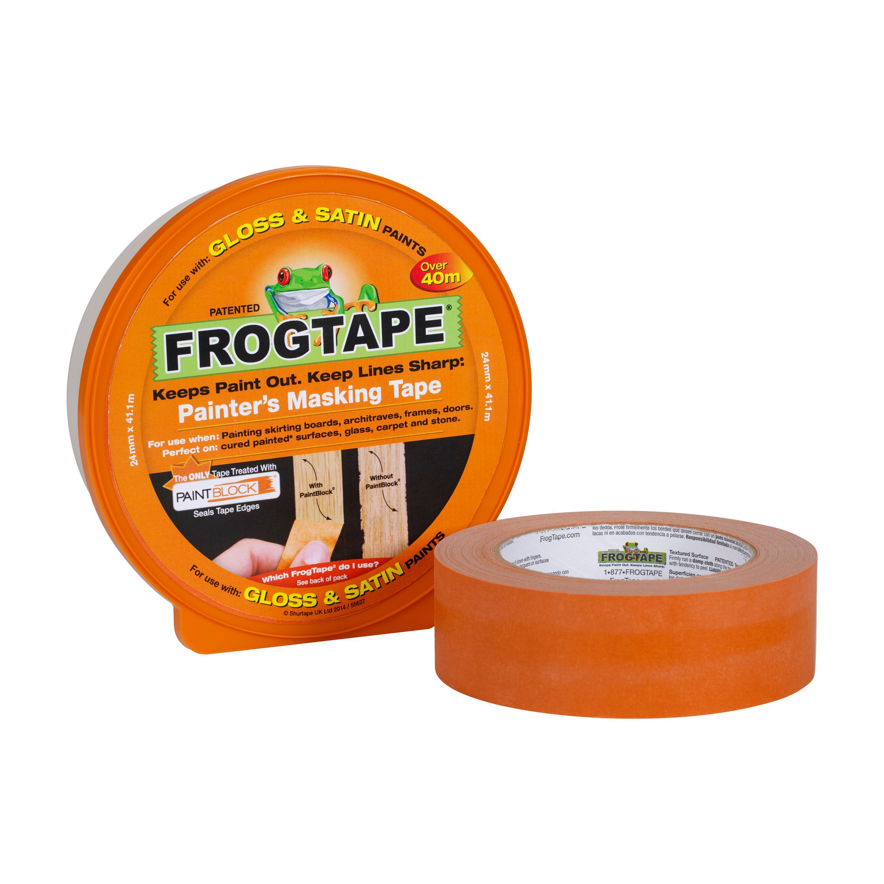 Frogtape Orange Masking Tape (L)41.1M (W)24mm Price Comparisons | Compare The Build