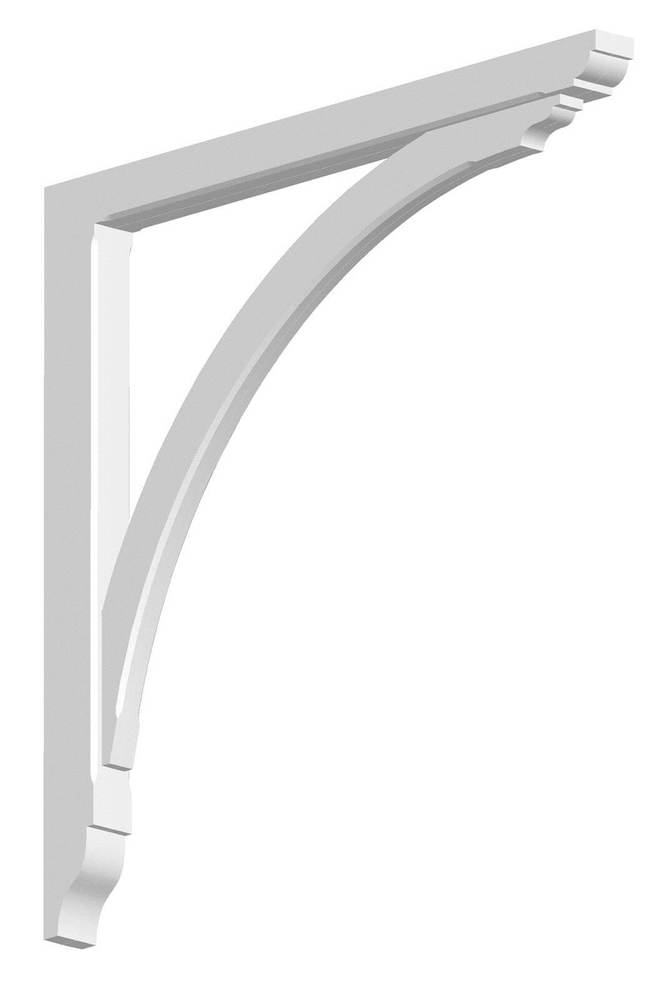 Gallows Bracket Exterior - 50mm x 745mm x 770mm White Price Comparisons | Compare The Build