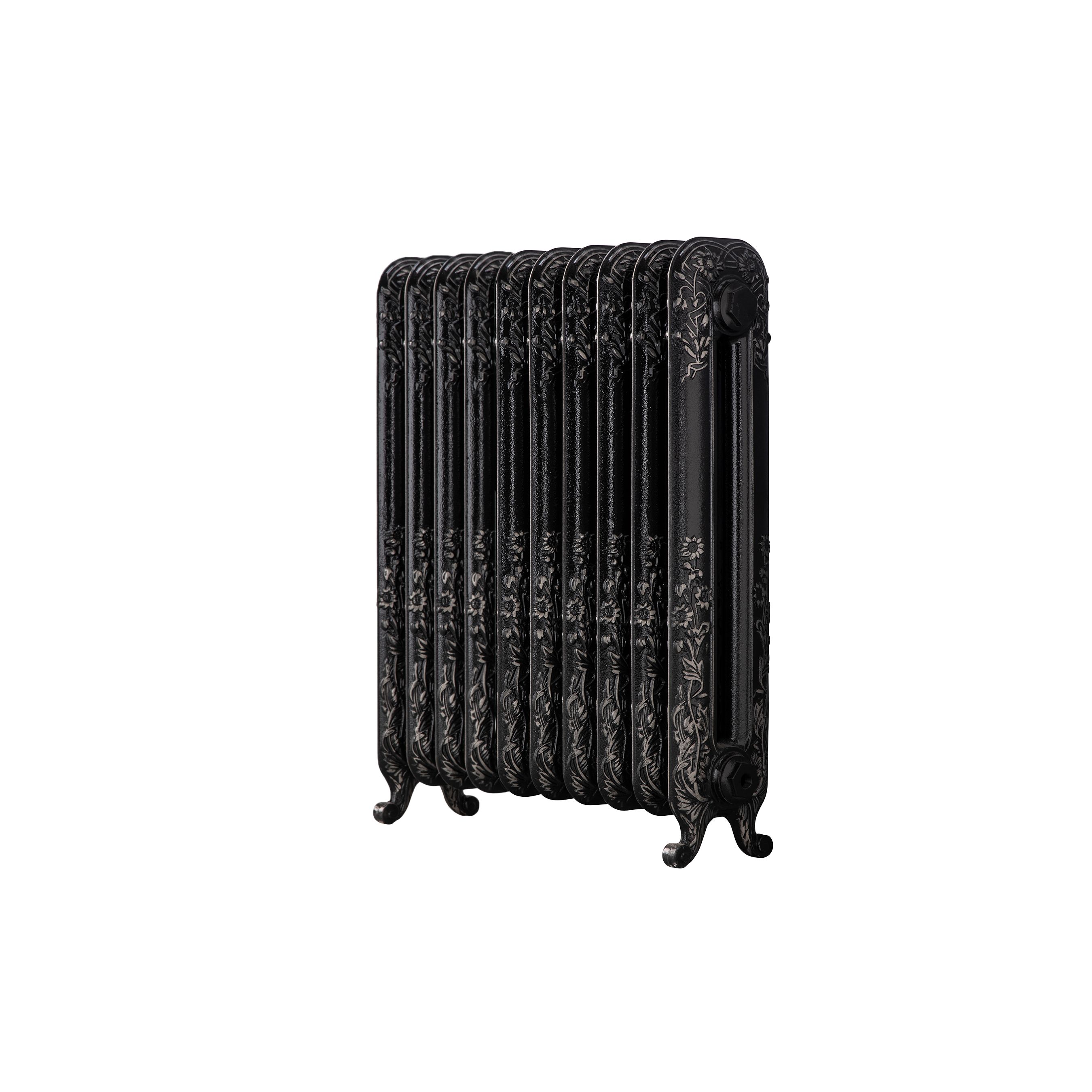 Arroll Daisy Cast Iron Silver 10 Column Radiator, (W)684mm X (H)794mm Price Comparisons | Compare The Build