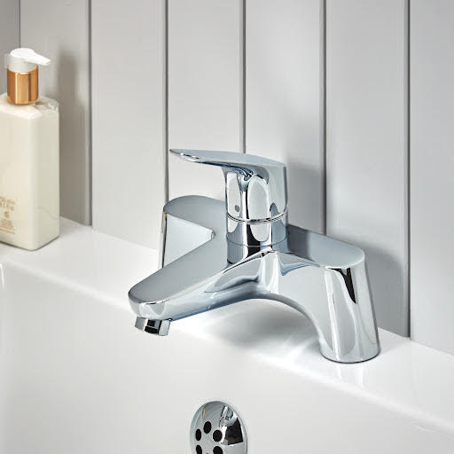 hansgrohe Focus 2-hole Bath Mixer Tap Chrome Price Comparisons | Compare The Build