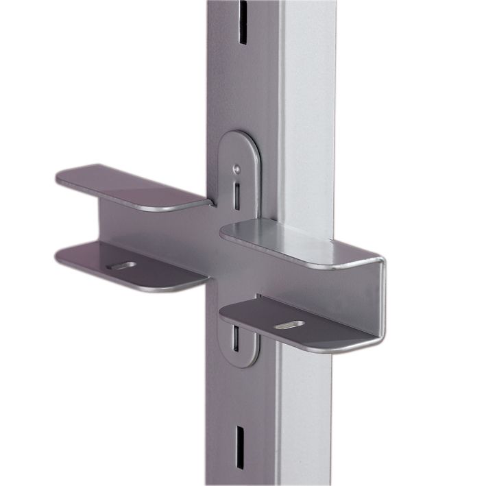 Home Decor Aura Silver Stainless Steel Effect Shelf Bracket Price Comparisons | Compare The Build