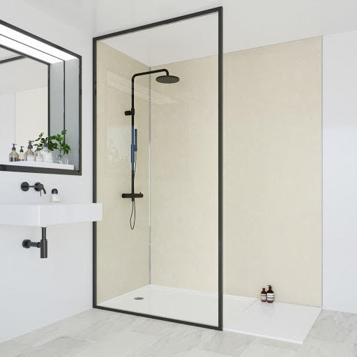 Multipanel Classic Bathroom Wall Panel Riven Marble Unlipped 2400 x 598mm - MP9241STD Price Comparisons | Compare The Build