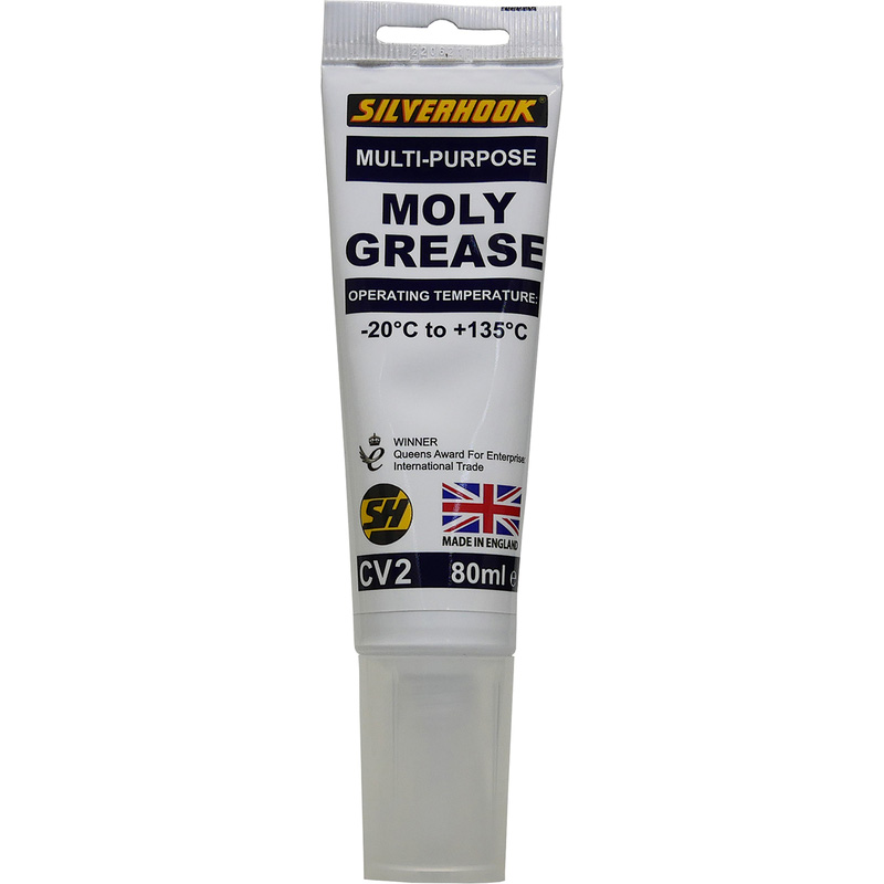 Silverhook Moly Grease Tube 80ml Rubber Price Comparisons | Compare The Build