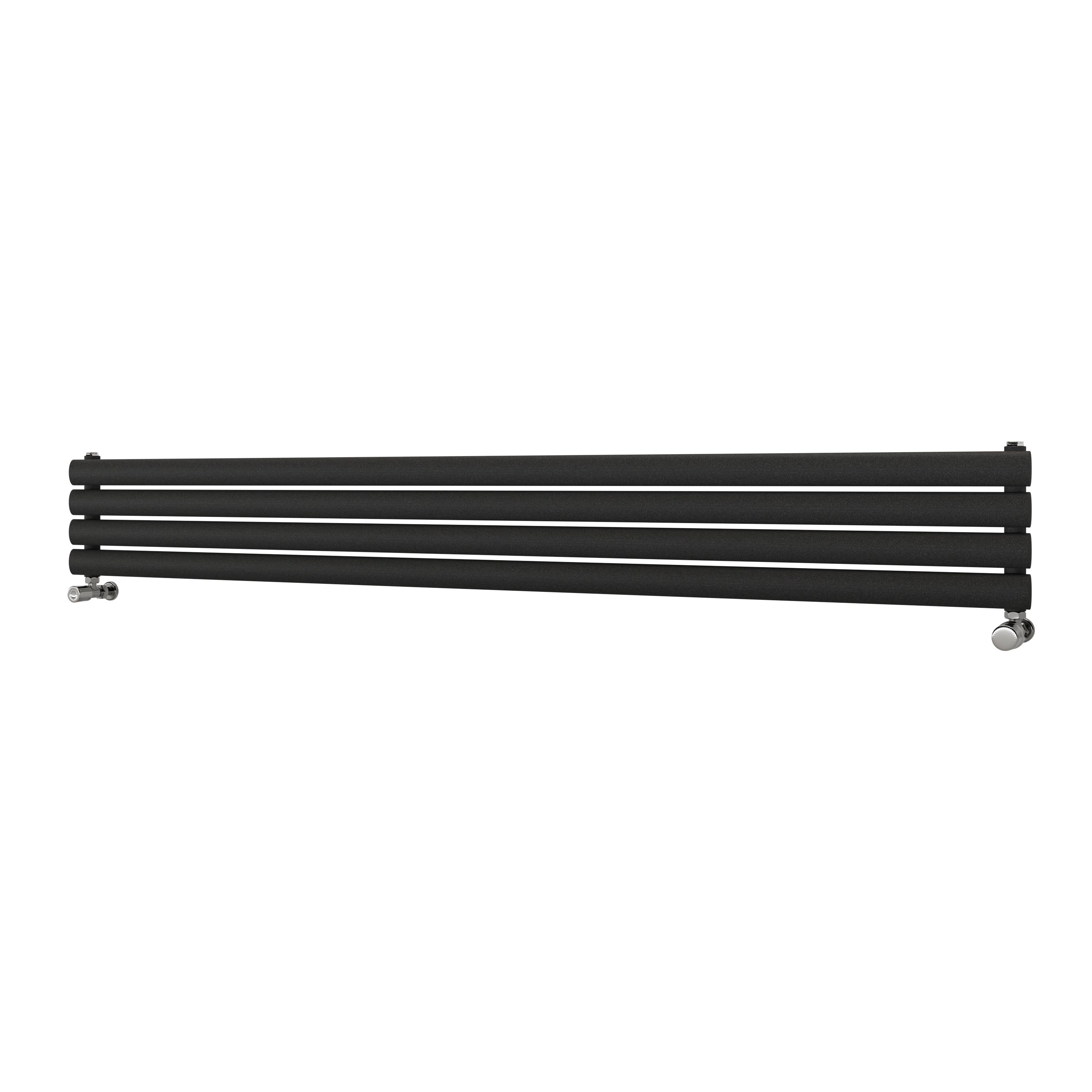 Ximax Champion Matt Anthracite Horizontal Designer Radiator, (W)1800mm X (H)236mm Price Comparisons | Compare The Build