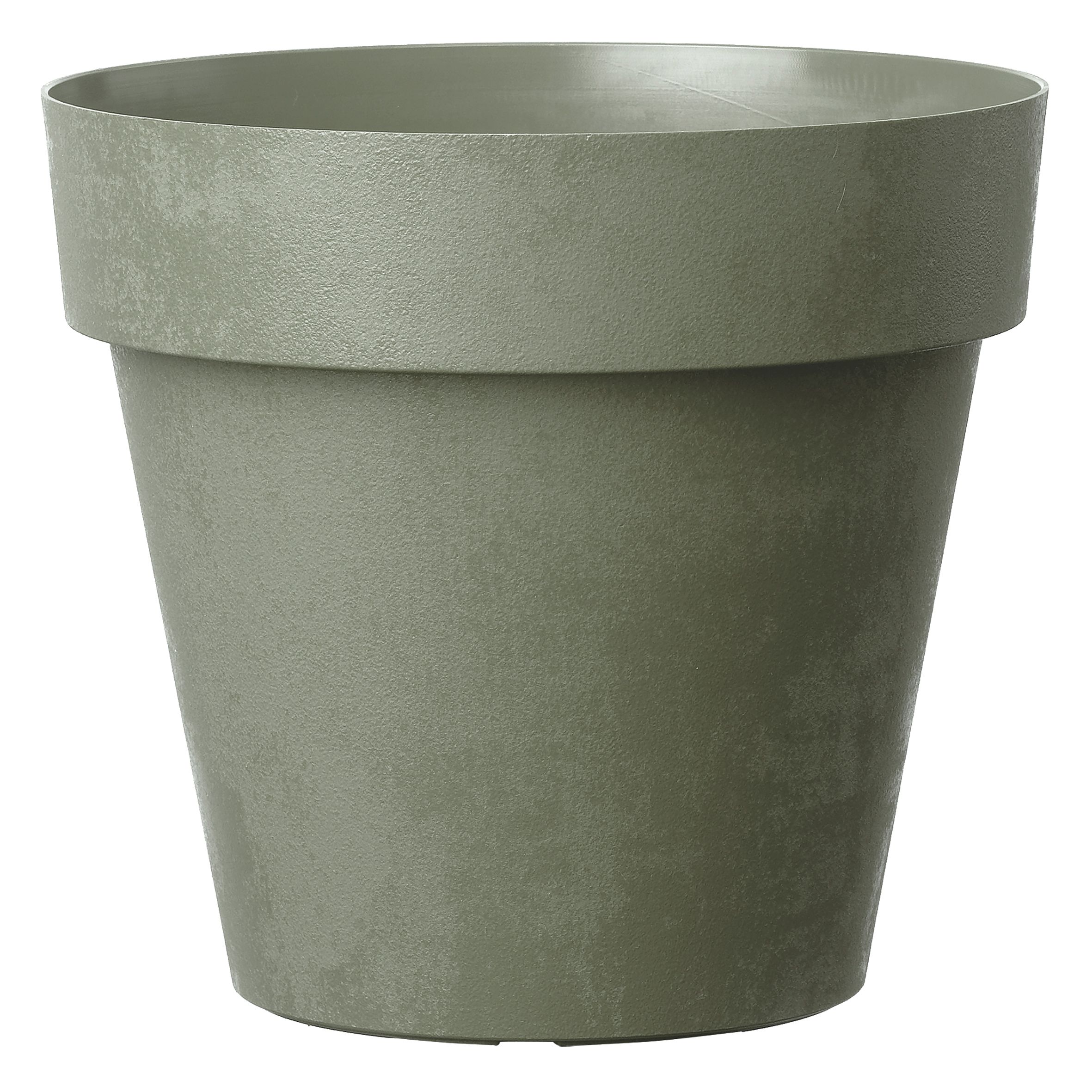 Verve Nurgul Deep Lichen Green Polypropylene (Pp) Round Plant Pot (Dia)79Cm Price Comparisons | Compare The Build