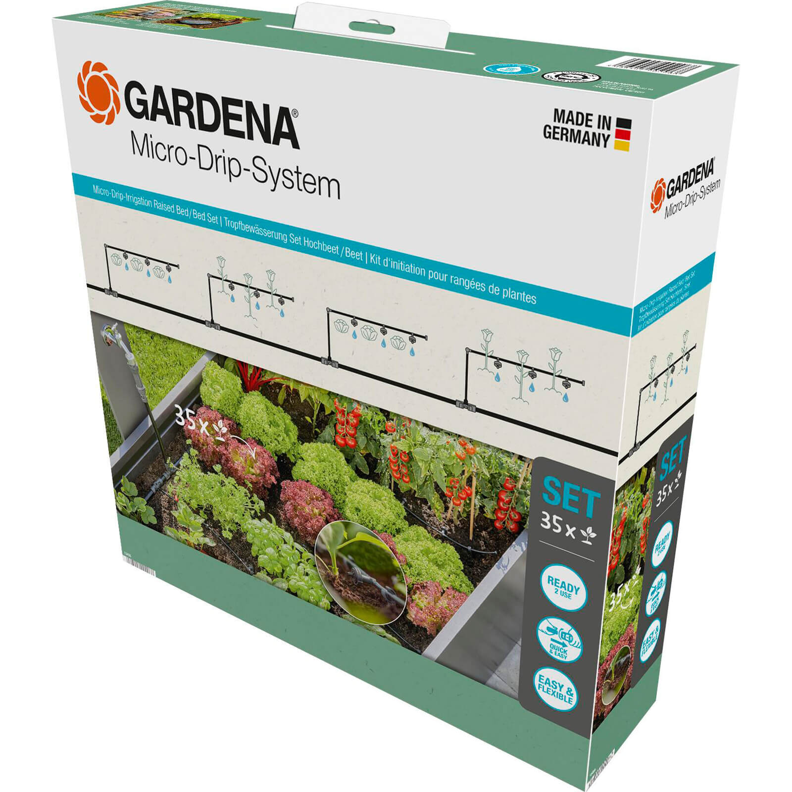 Gardena MICRO DRIP Starter Set for Beds and Raised Beds Price Comparisons | Compare The Build