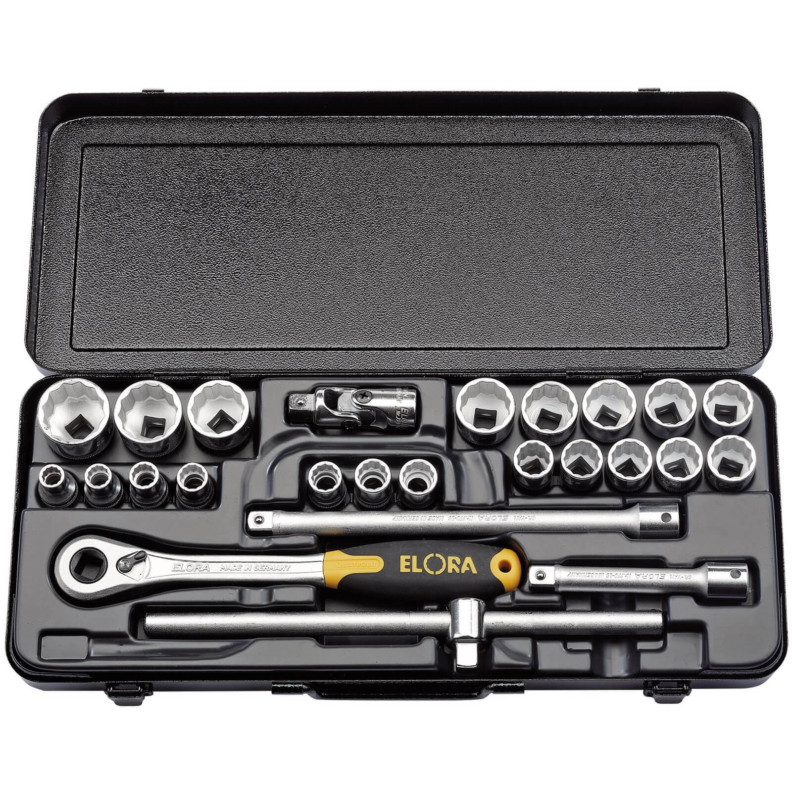 Elora 25 Piece 1/2" Drive Bi Hex Socket Set Metric 1/2" Price Comparisons | Compare The Build