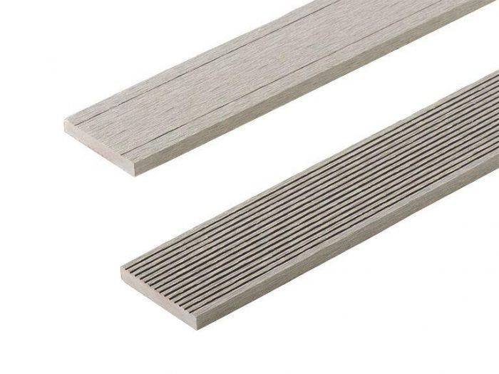 Composite Skirting Trim 2200mm x 55mm x 10mm - Light Grey | Compare The Build